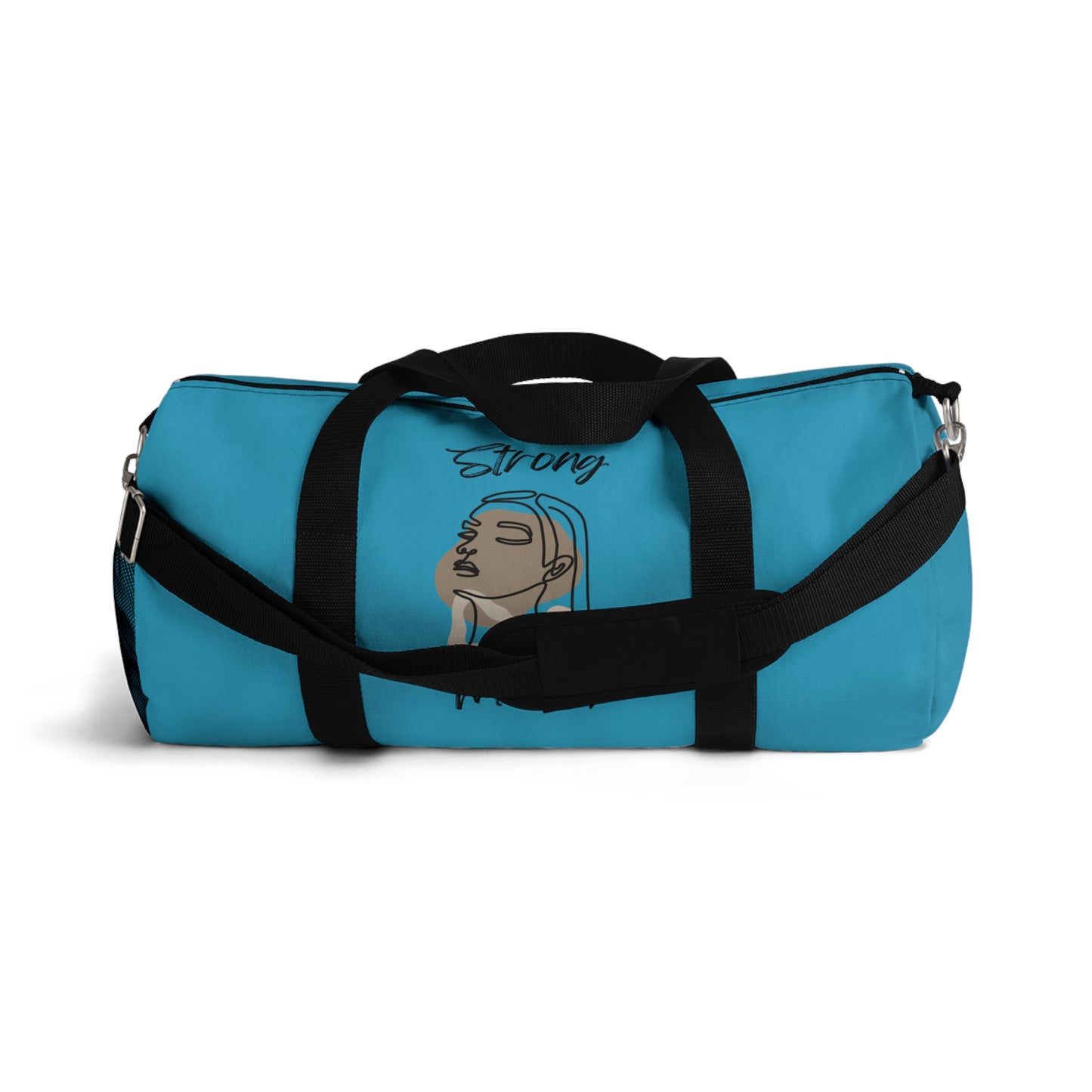 Strong Momma (BL) Duffel Bag TURQUOISE