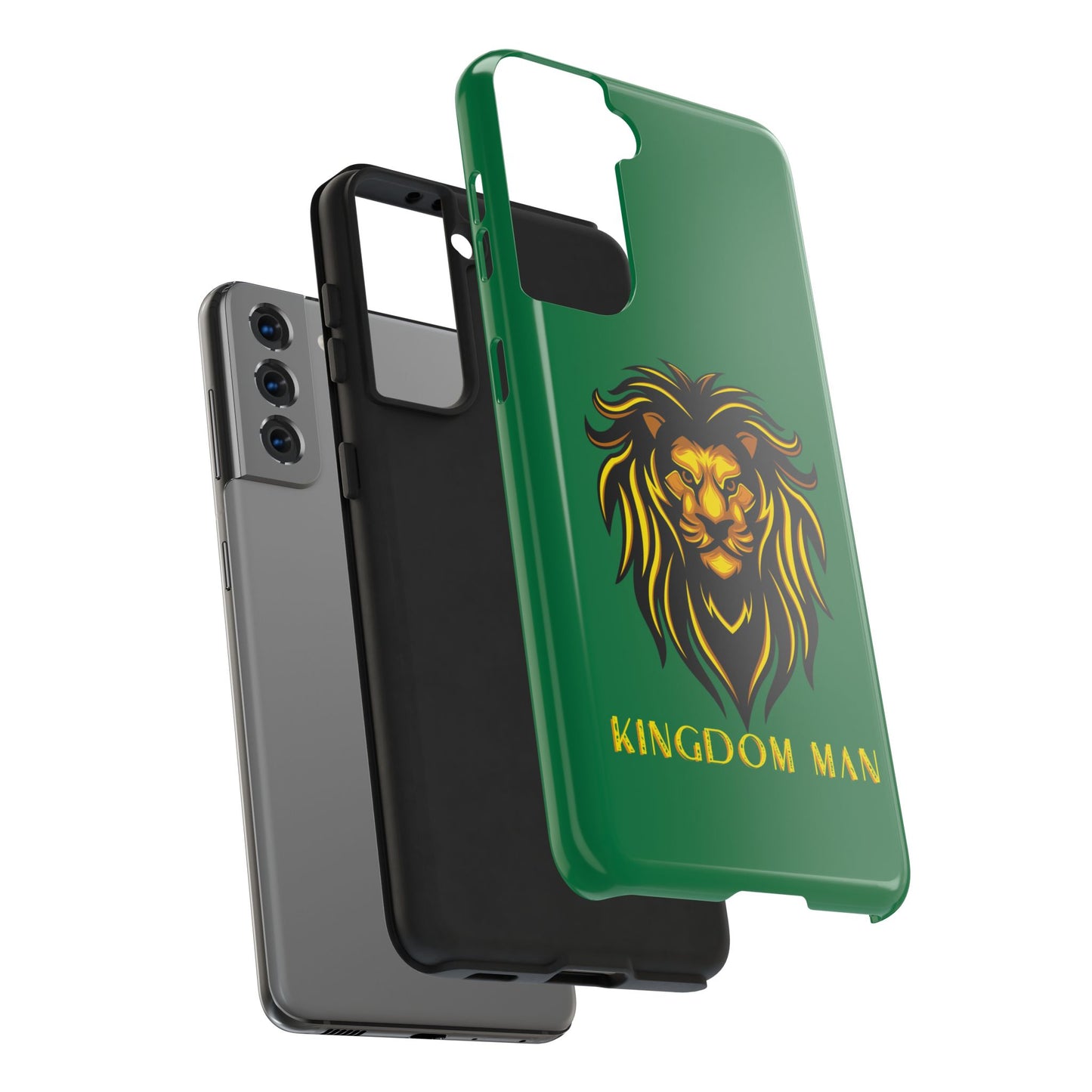 Kingdom Man (Gold Label) Tough Phone Case DARK GREEN