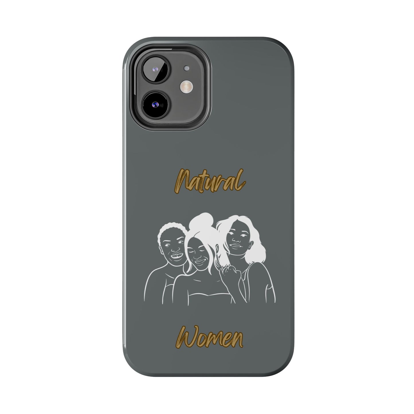 Natural Women Laughing Friends (WL)Tough Phone Cases DARK GREY