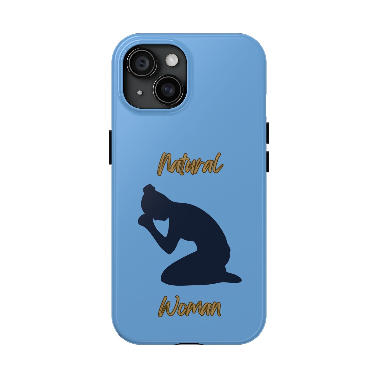 Natural Woman Pray (BL)Tough Phone Cases LIGHT BLUE