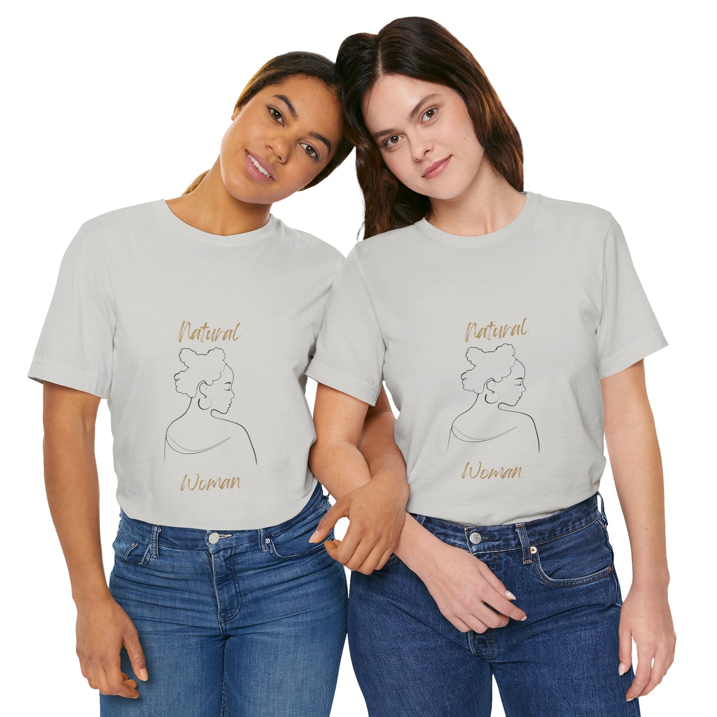 Natural Woman Twists (BL) Short Sleeve T-Shirt