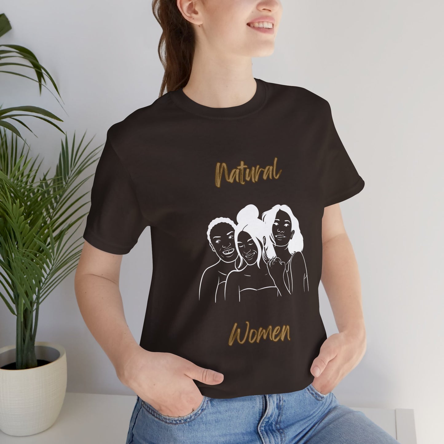 Natural Woman Laughing Friends (WL) Short Sleeve T-Shirt