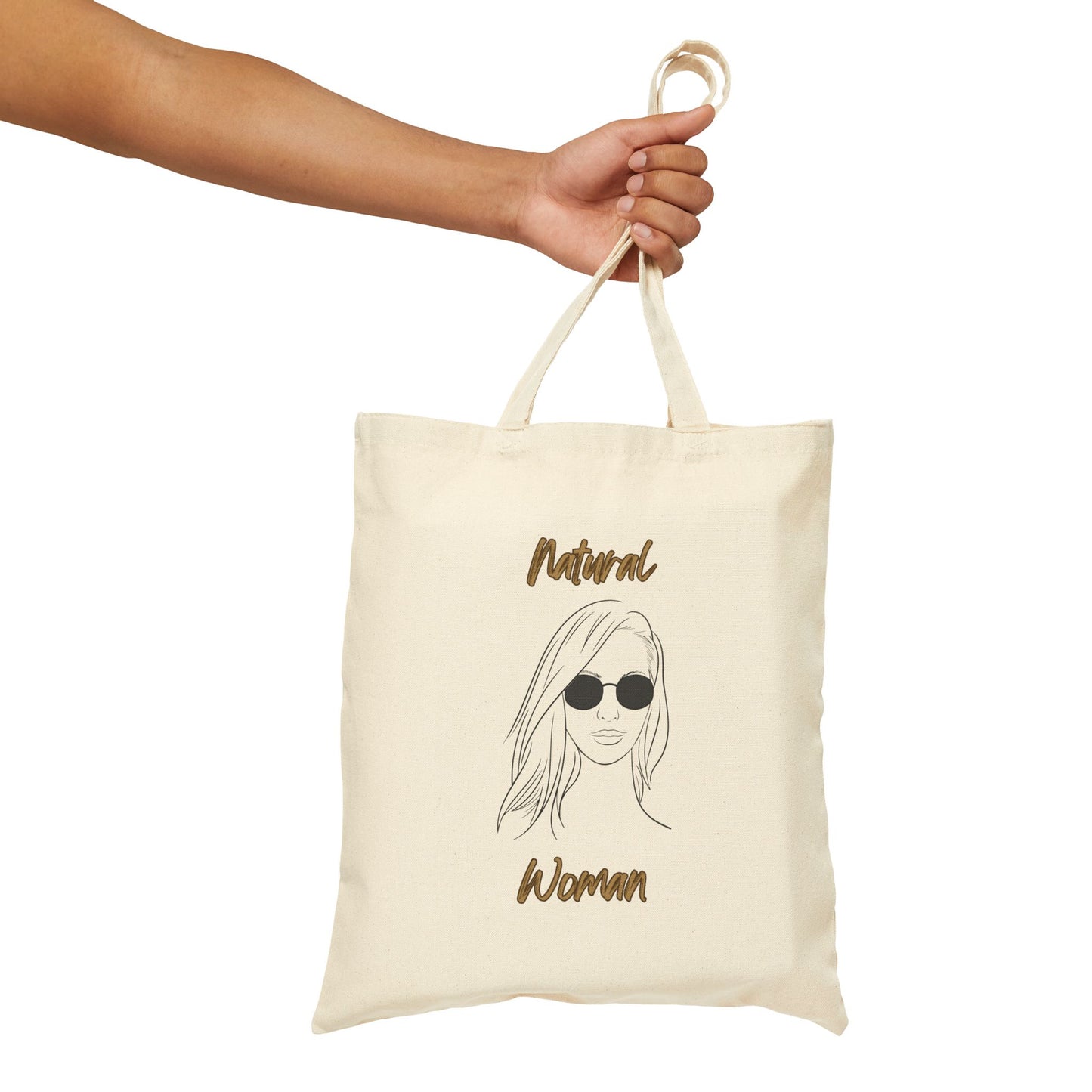 Natural Woman Shades (BL) Canvas Tote Bag