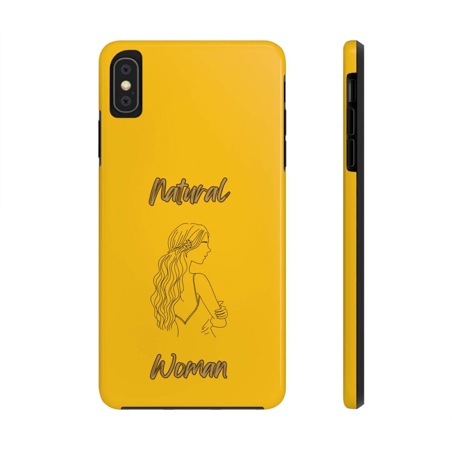 Natural Woman Young Woman (BL)Tough Phone Cases YELLOW