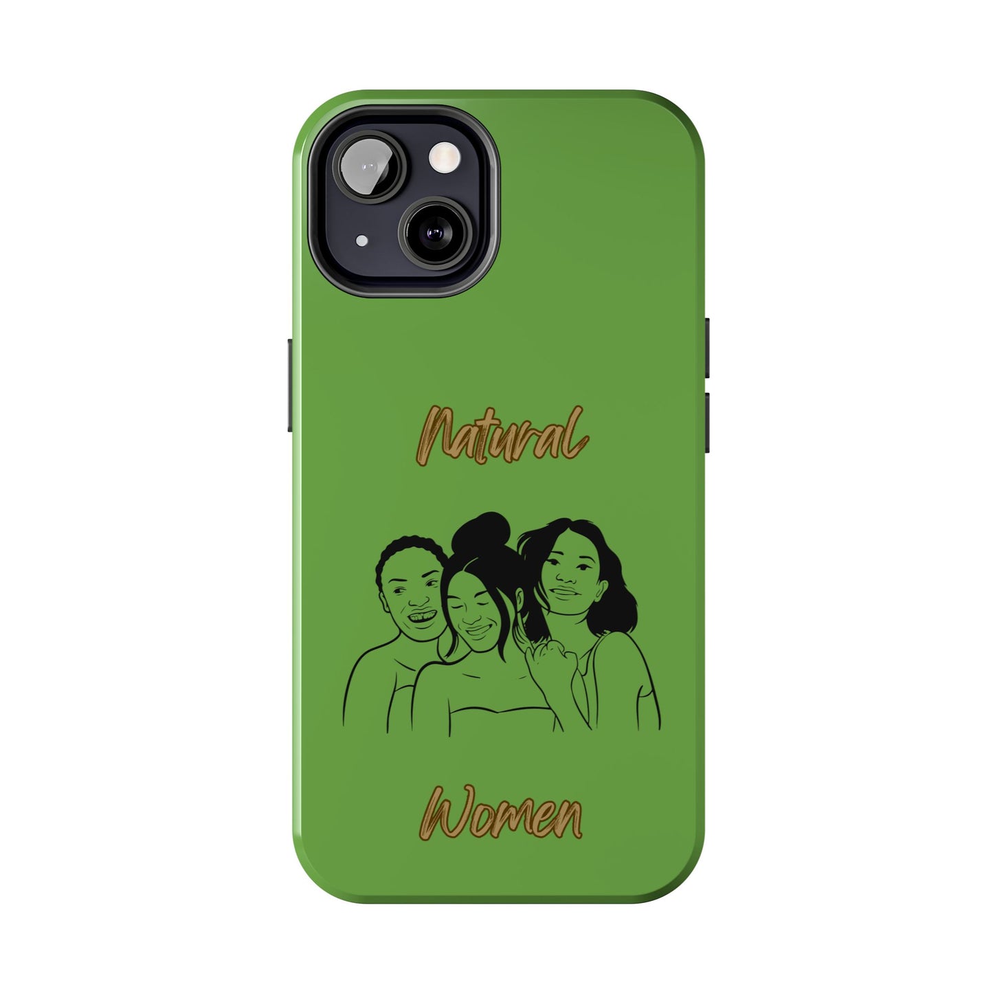 Natural Women Laughing Friends (BL)Tough Phone Cases GREEN