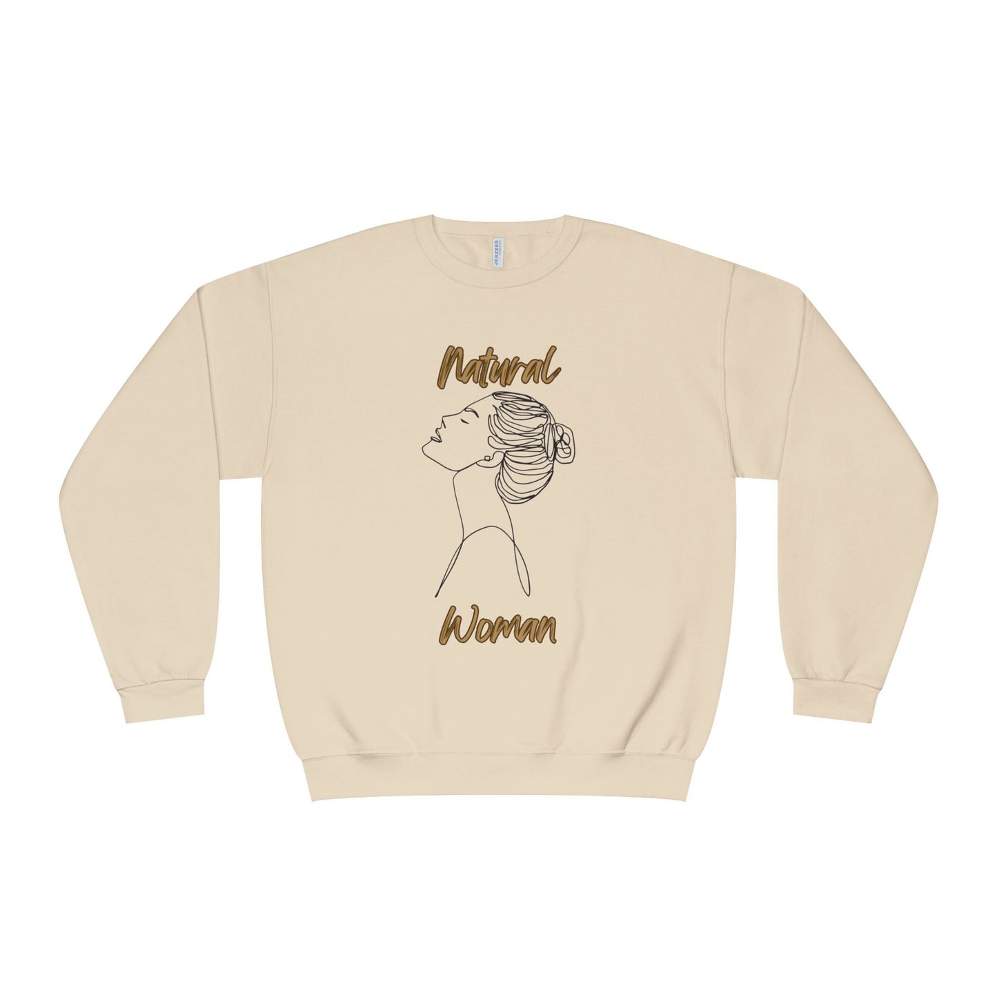 Natural Woman Wet Bun (BL) Crewneck Sweatshirt