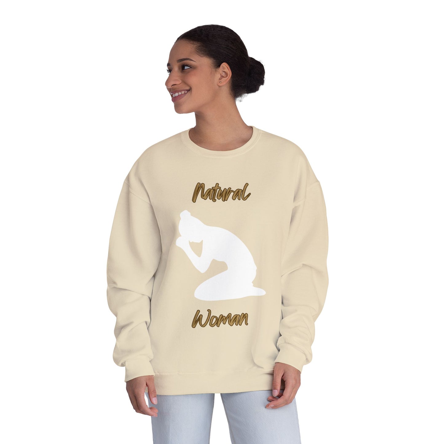 Natural Woman Pray (WL) Crewneck Sweatshirt