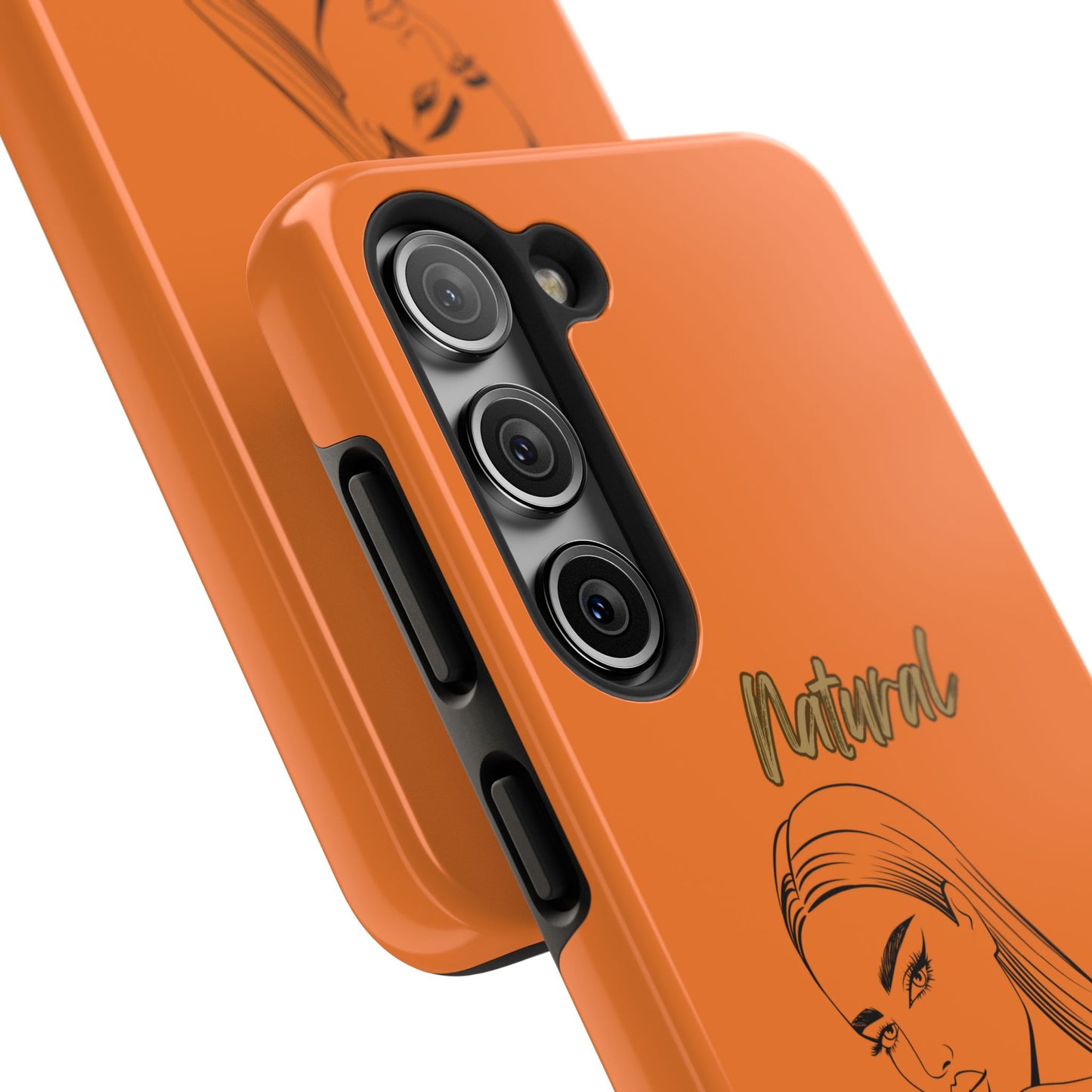 Natural Woman The Stare (BL)Tough Phone Cases CRUSTA