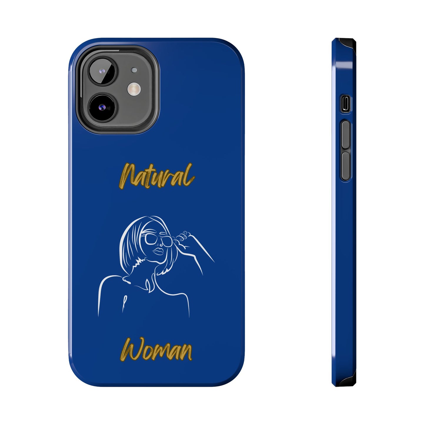 Natural Woman Bright Future (WL)Tough Phone Cases DARK BLUE