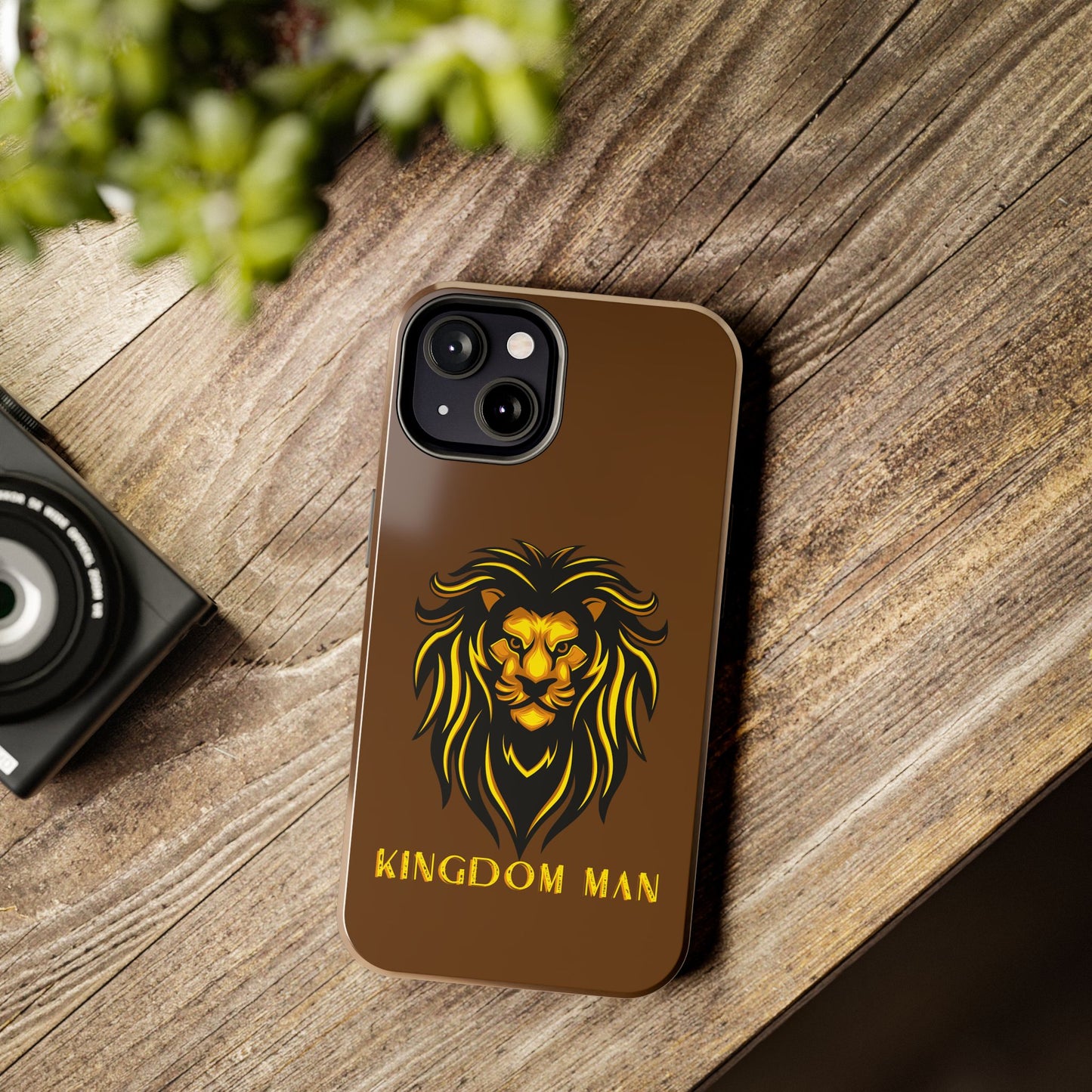 KIngdom Man (Gold Label) Tough Phone Cases BROWN
