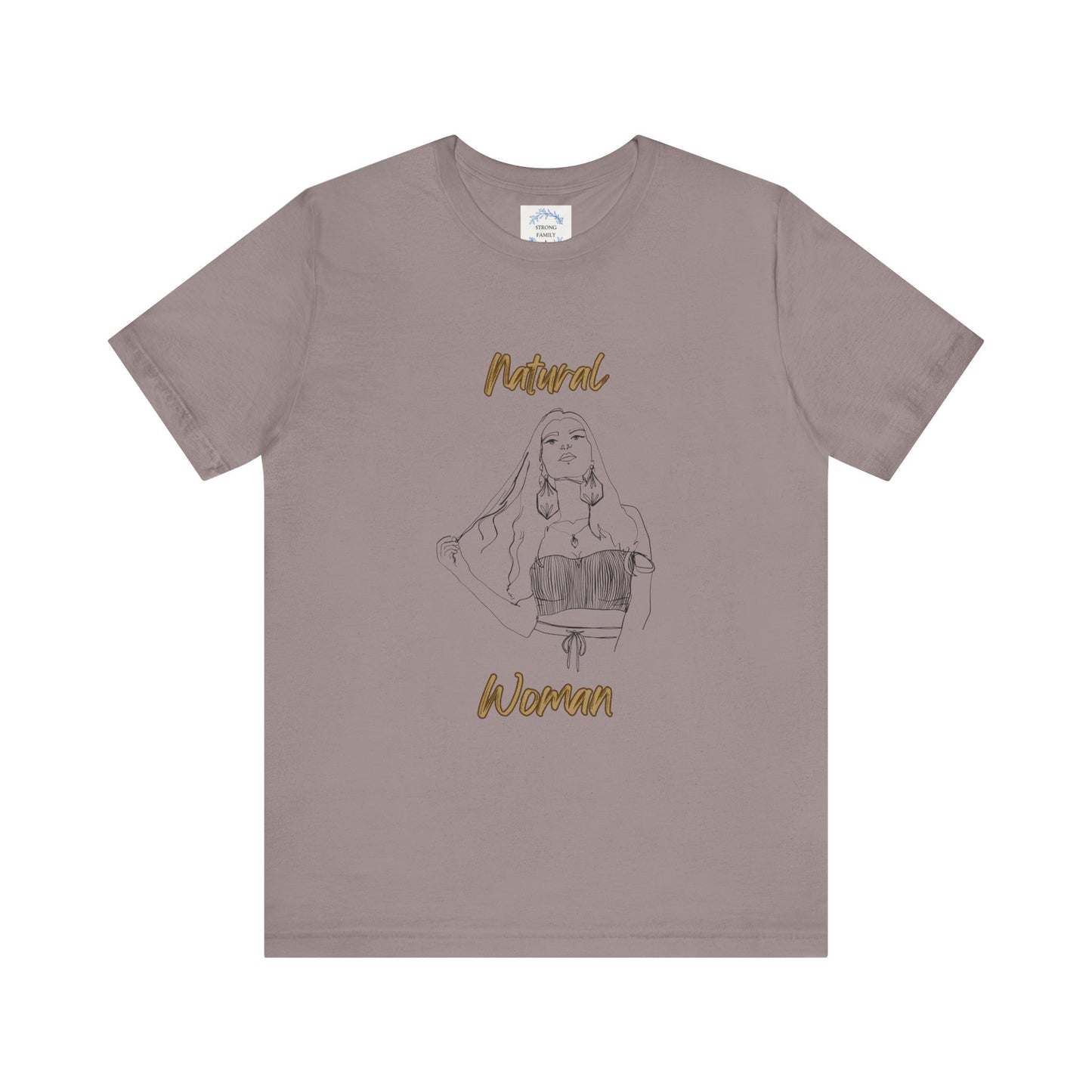 Natural Woman Thinking (BL) Short Sleeve T-Shirt