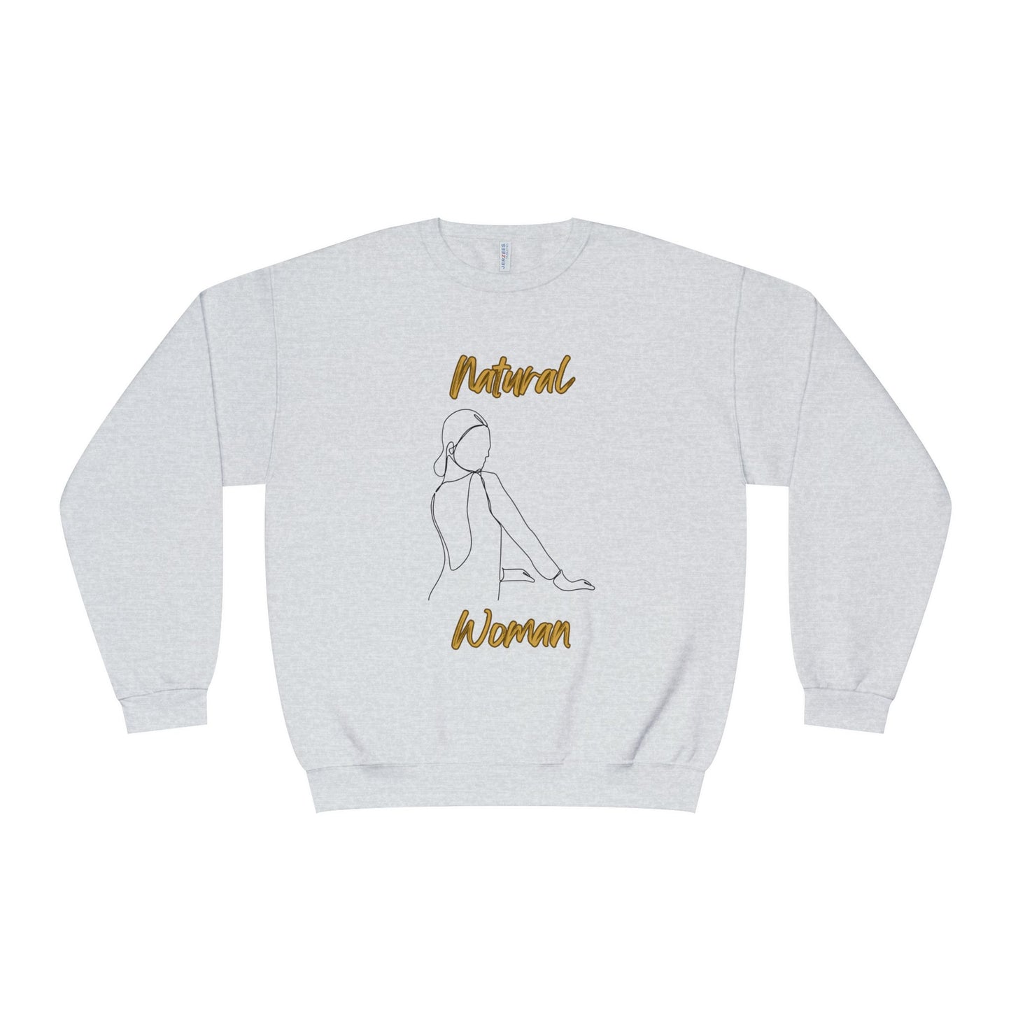 Natural Woman Hands Ready (BL) Crewneck Sweatshirt