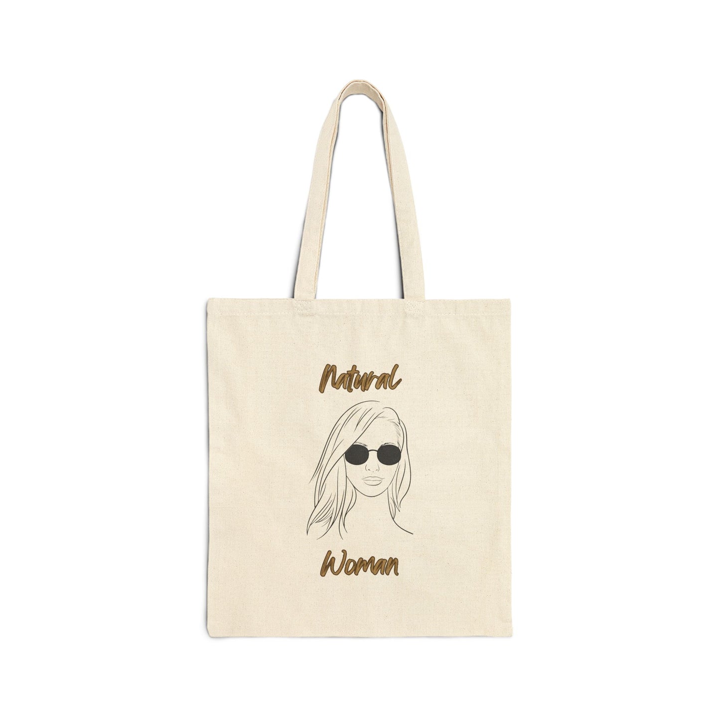 Natural Woman Shades (BL) Canvas Tote Bag