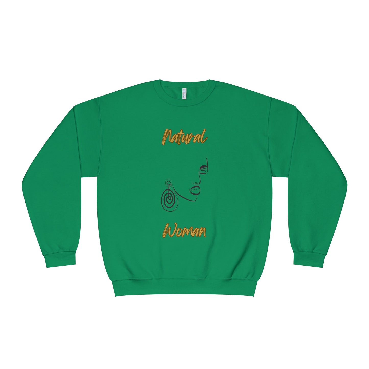 Natural Woman Music In My Soul (BL) Crewneck Sweatshirt