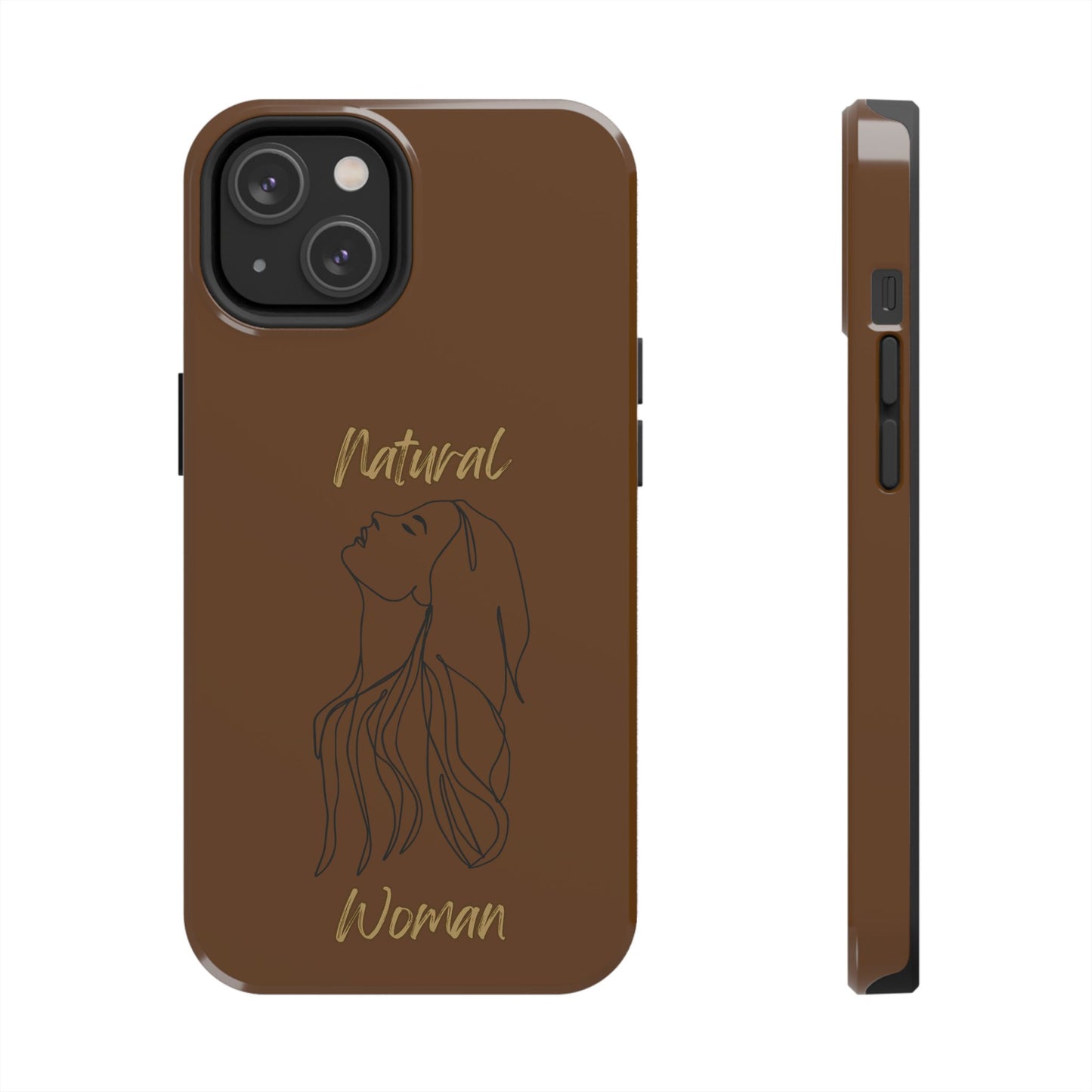 Natural Woman Appreciation (BL) Tough Phone Cases BROWN
