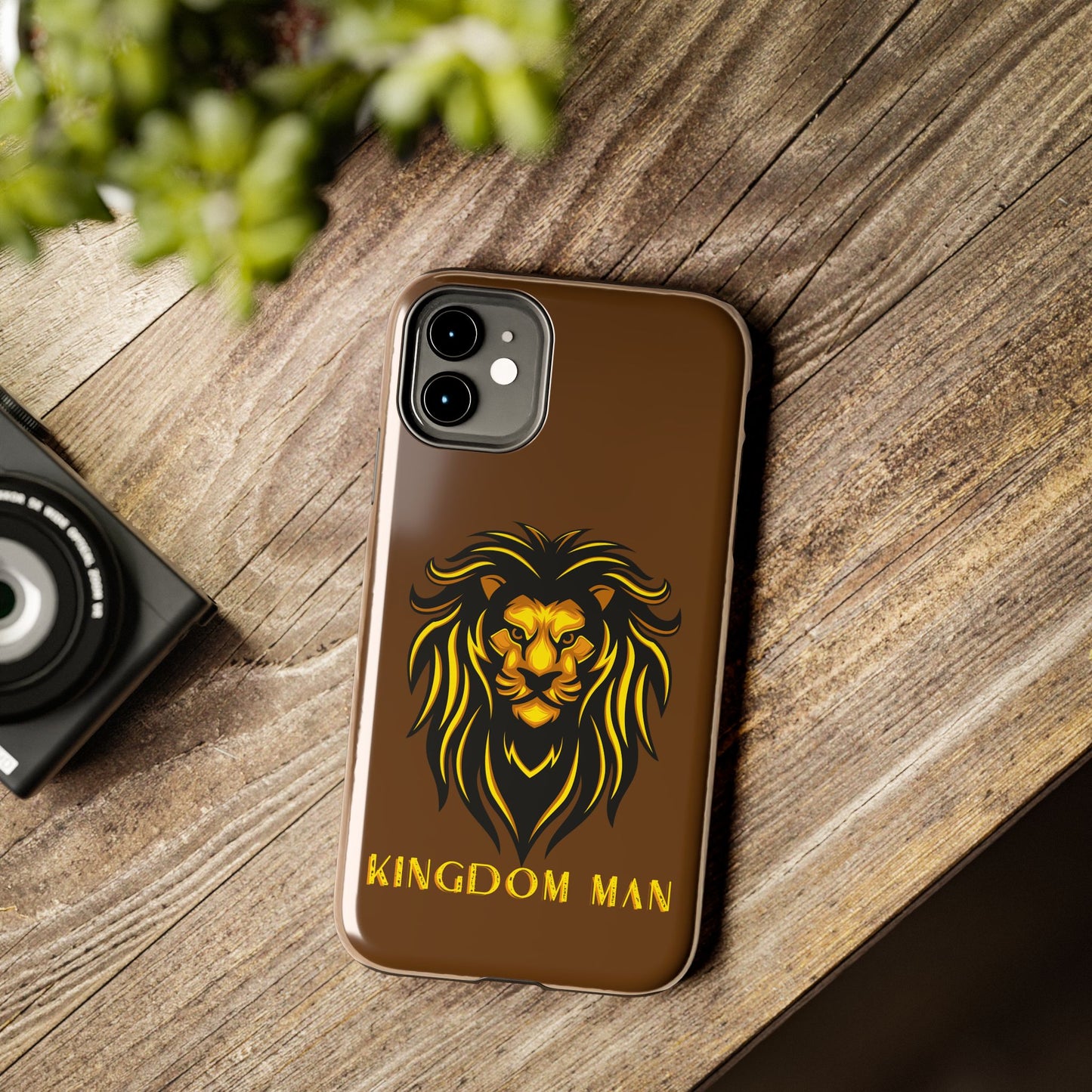 KIngdom Man (Gold Label) Tough Phone Cases BROWN