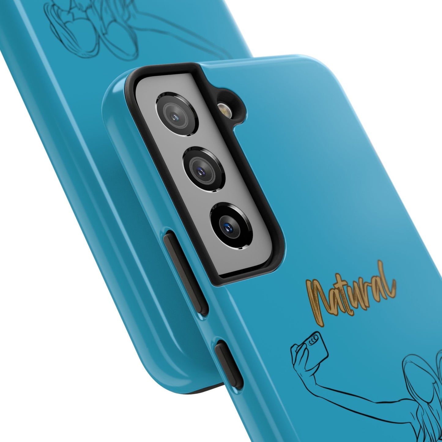Natural Woman Friends Selfie (BL)Tough Phone Cases TURQOISE