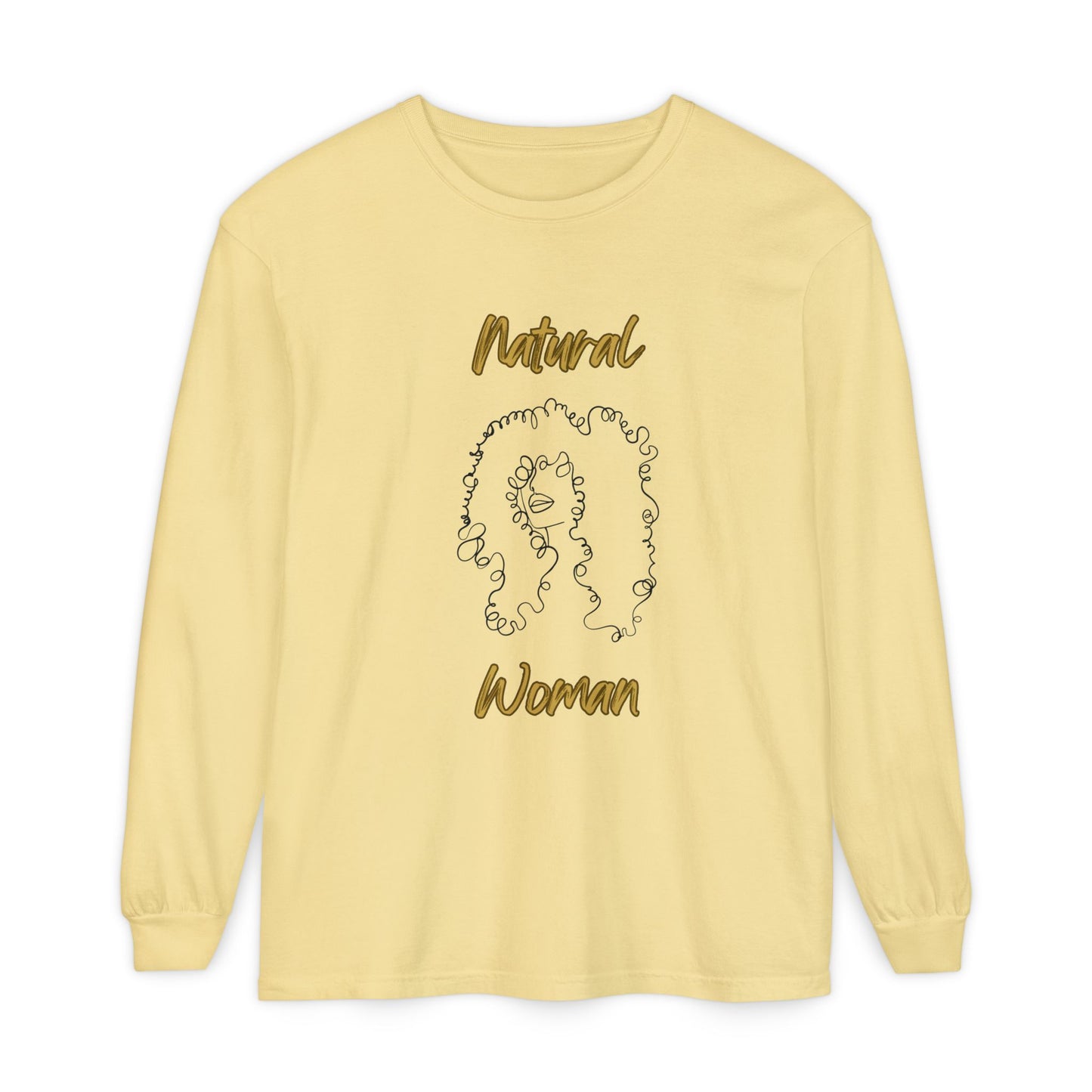 Natural Woman Spiral Flow (BL) Long Sleeve T-Shirt