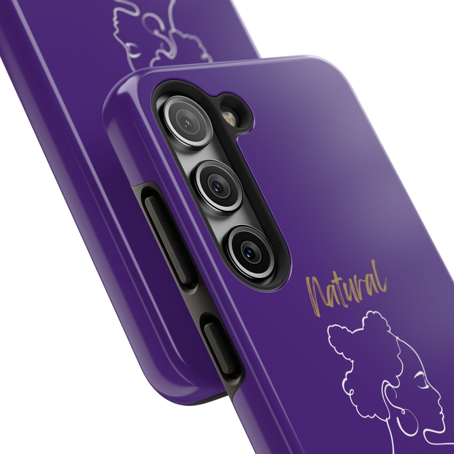 Natural Woman Twists (WL) Tough Phone Case PURPLE