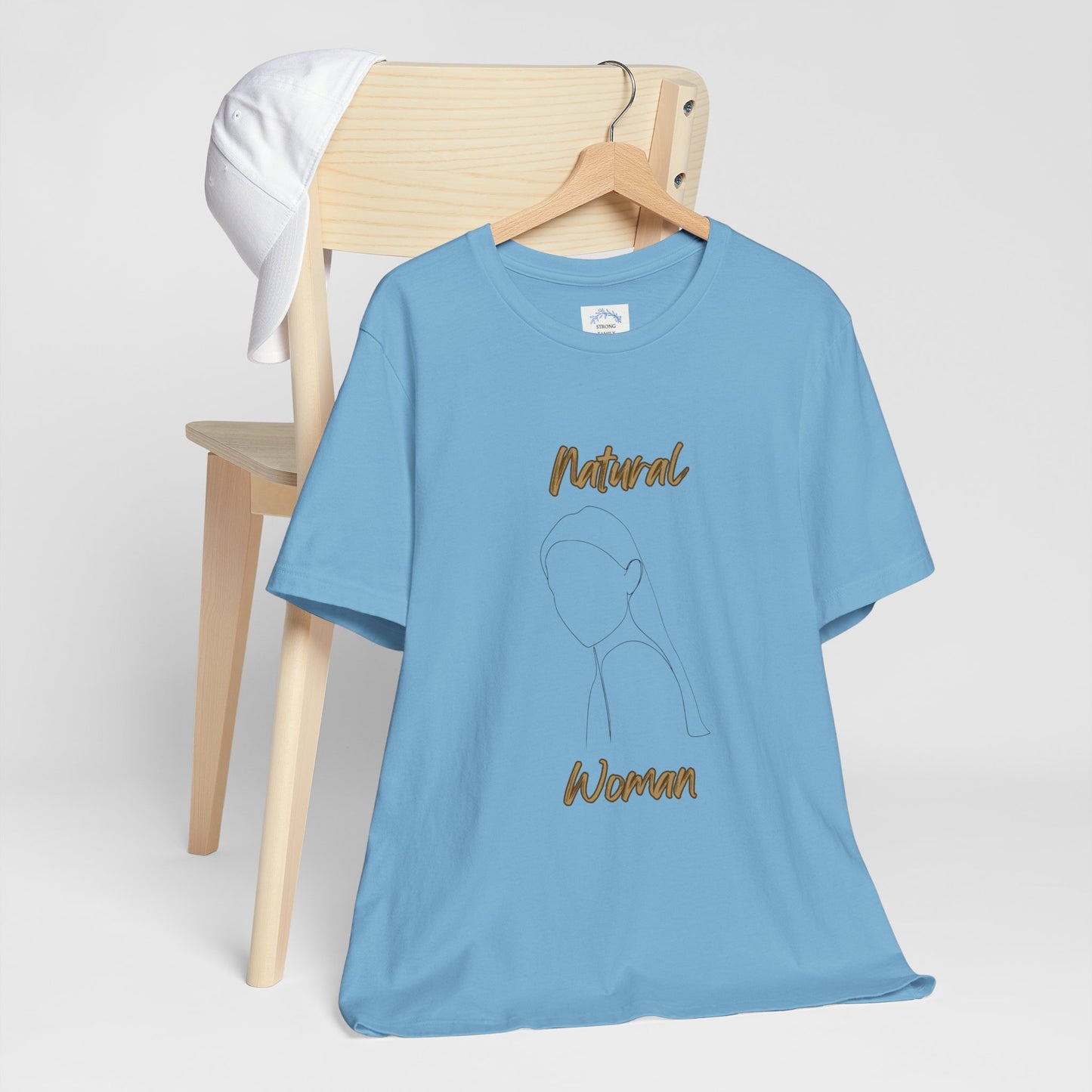 Natural Woman Tilted Look (BL) Short Sleeve T-Shirt