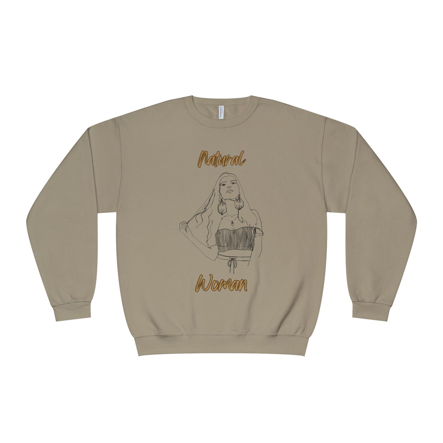 Natural Woman Thinking (BL) Crewneck Sweatshirt