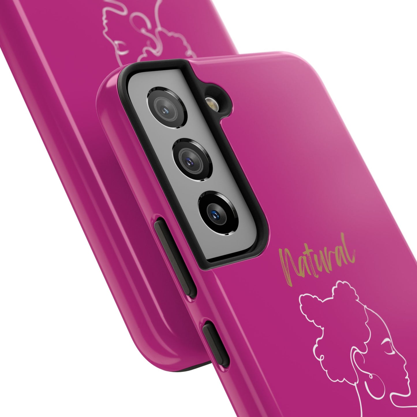 Natural Woman Twists (WL) Tough Phone Case PINK