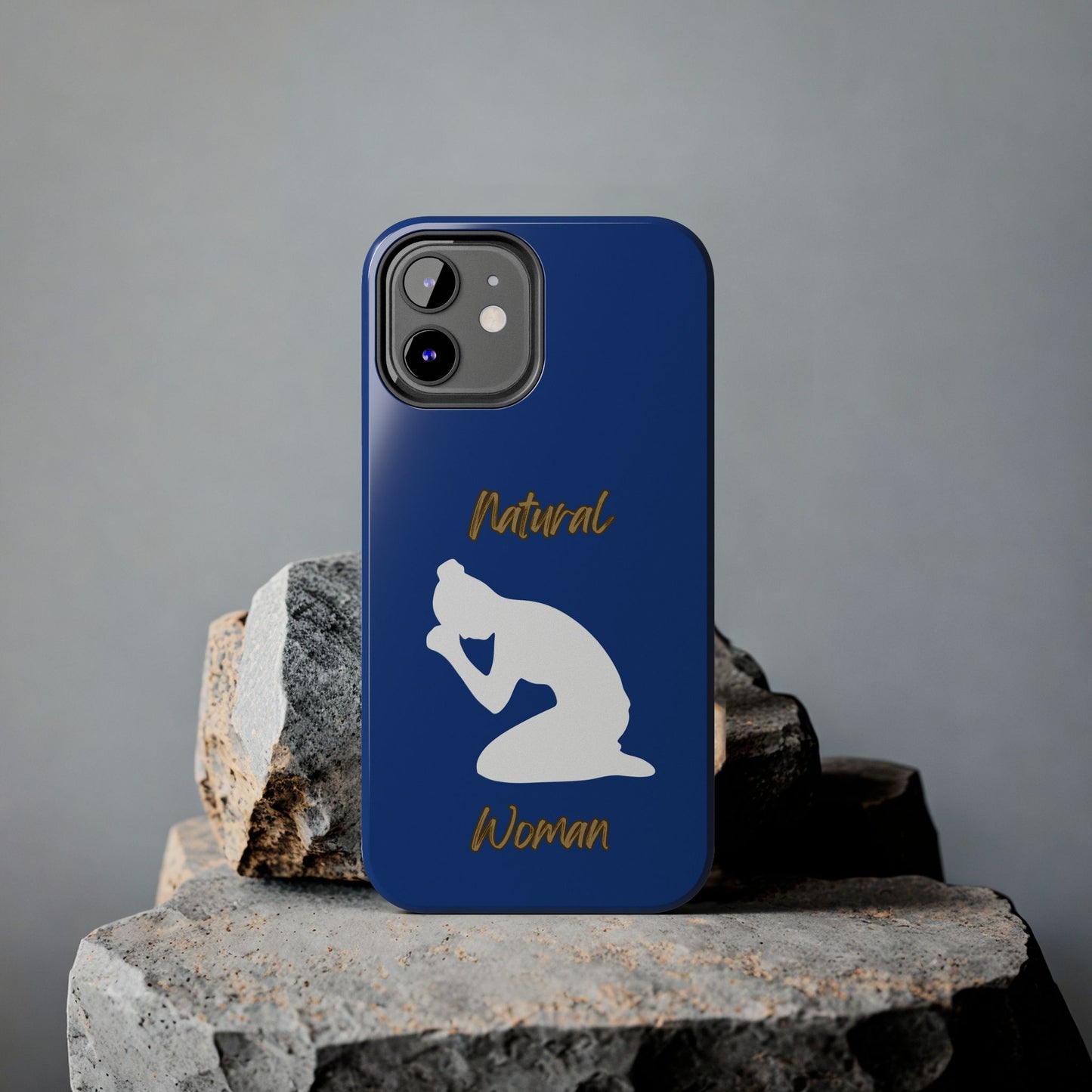 Natural Woman Pray (WL) Tough Phone Cases DARK BLUE