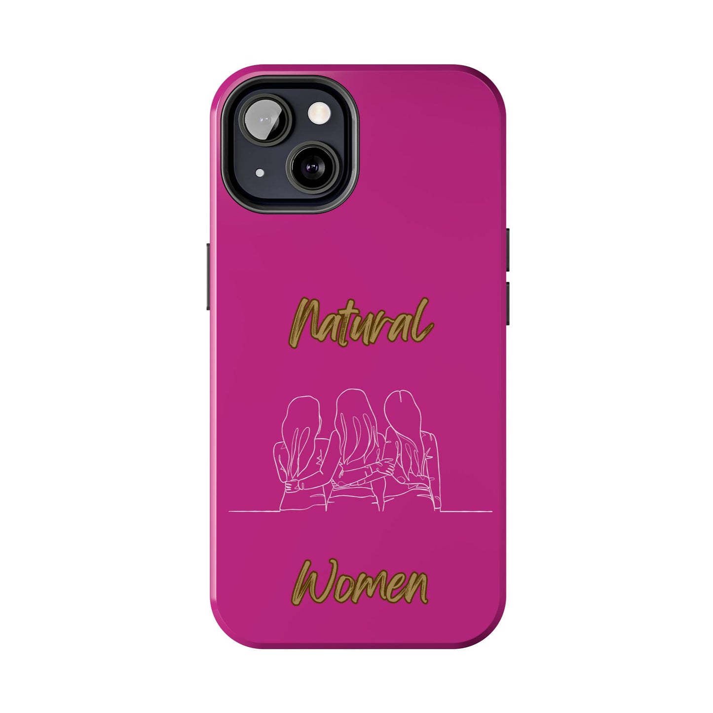 Natural Woman Loving Friends (WL) Tough Phone Cases PINK