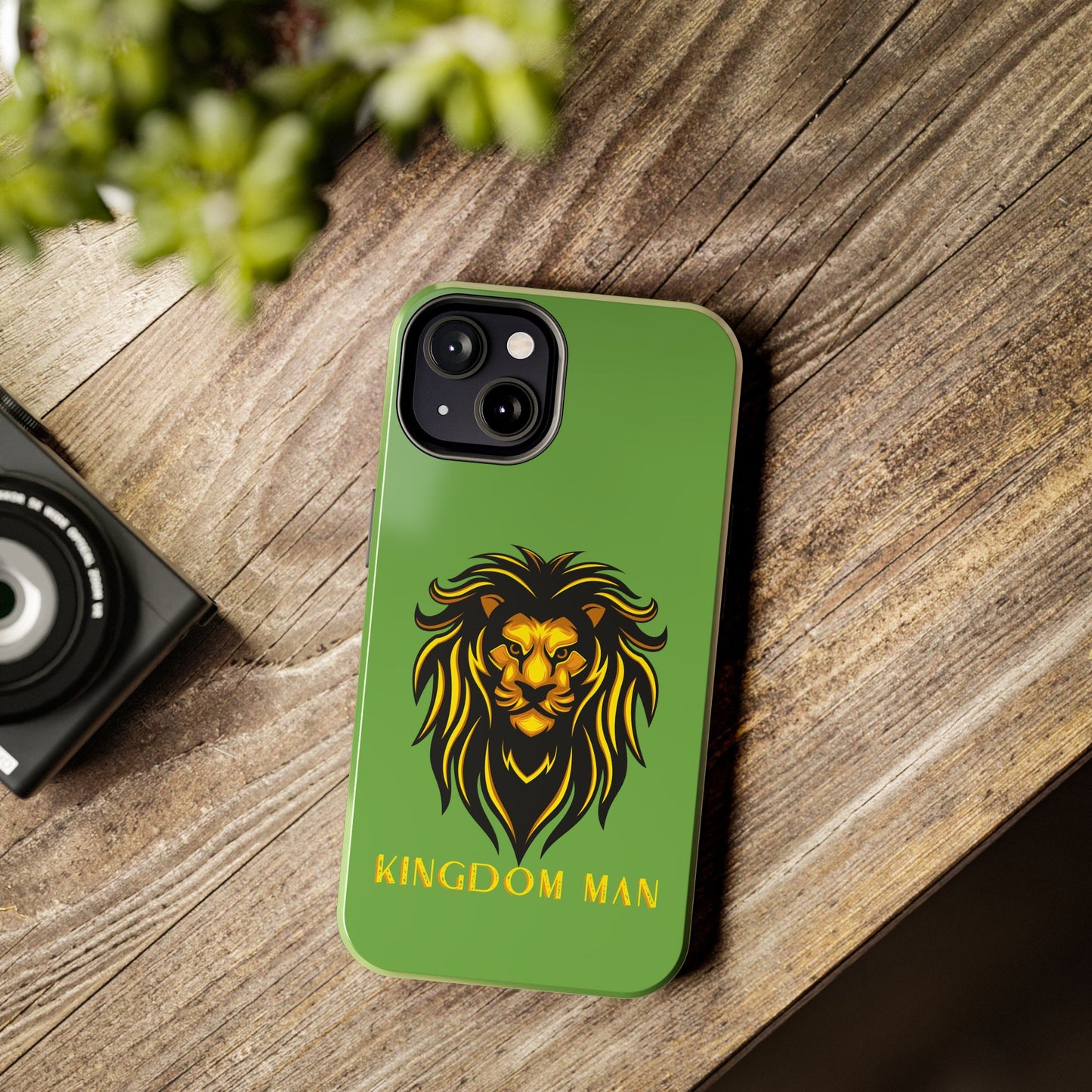 Kingdom Man (Gold Label) Tough Phone Case GREEN