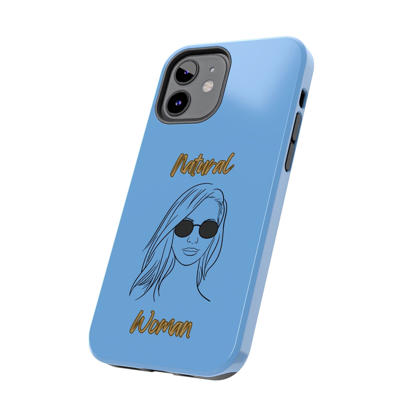 Natural Woman Shades (BL)Tough Phone Cases LIGHT BLUE