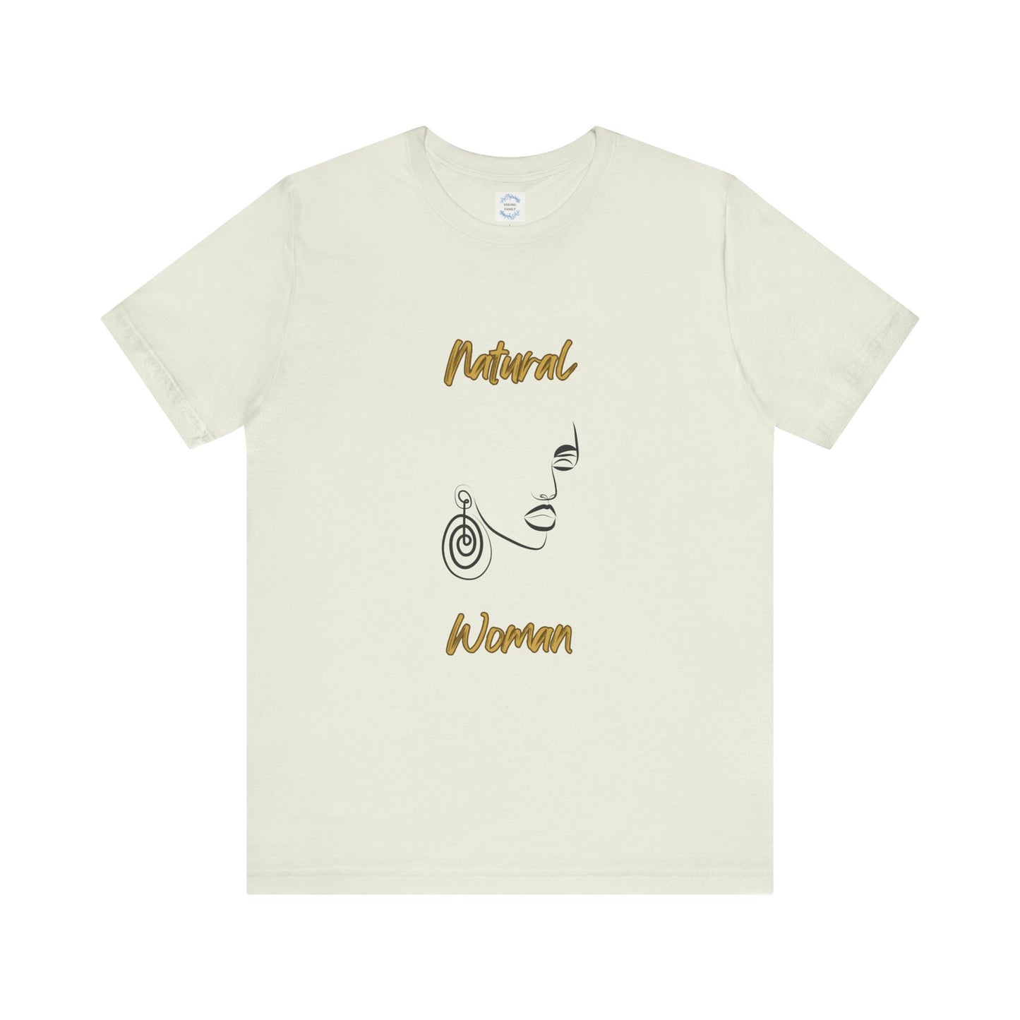 Natural Woman Music In My Soul (BL) Short Sleeve T-Shirt