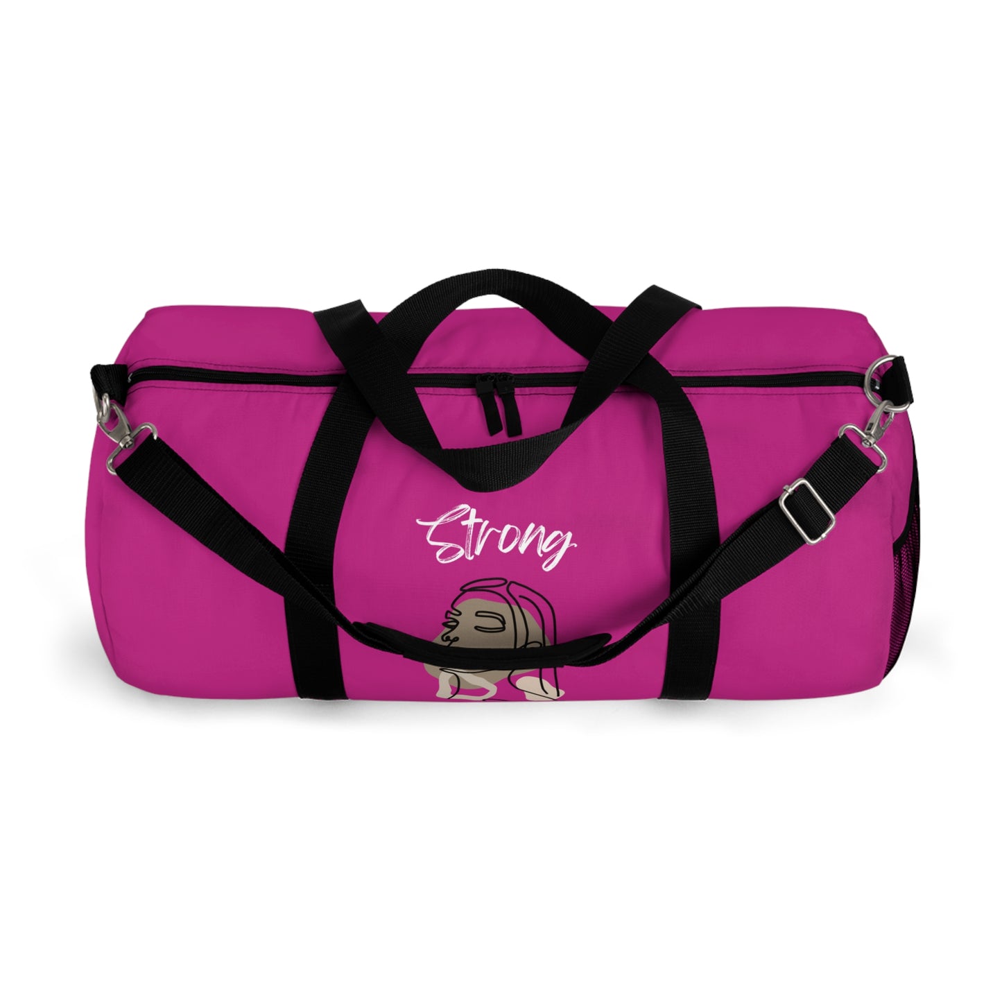 Strong Momma (WL) Duffel Bag PINK