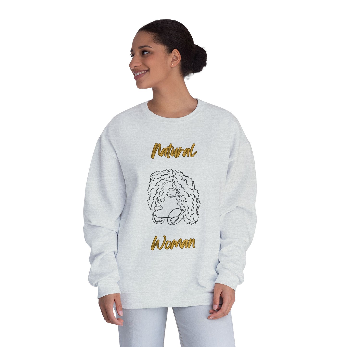 Natural Woman Naturally Me (BL) Crewneck Sweatshirt