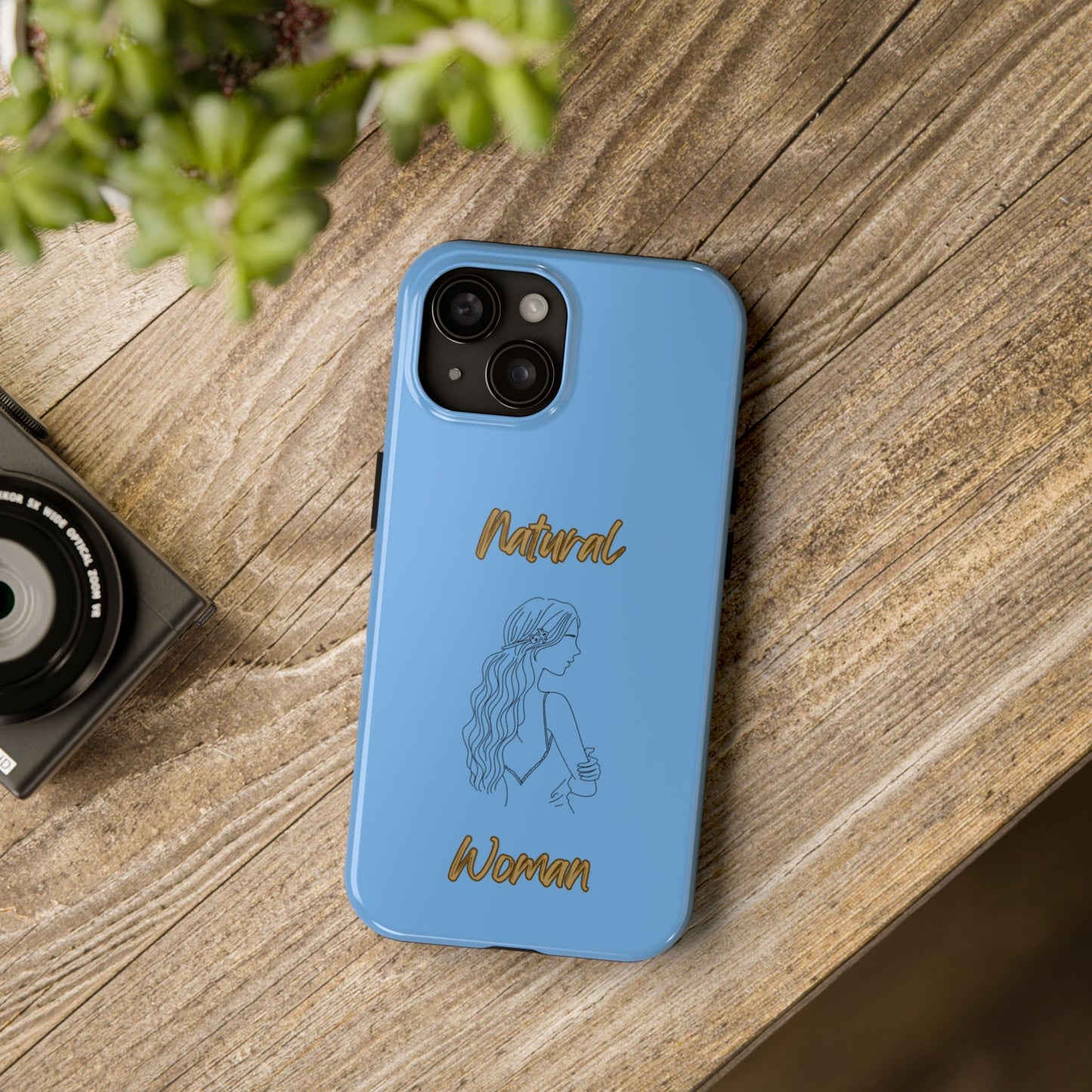 Natural Woman Young Woman (BL)Tough Phone Cases LIGHT BLUE