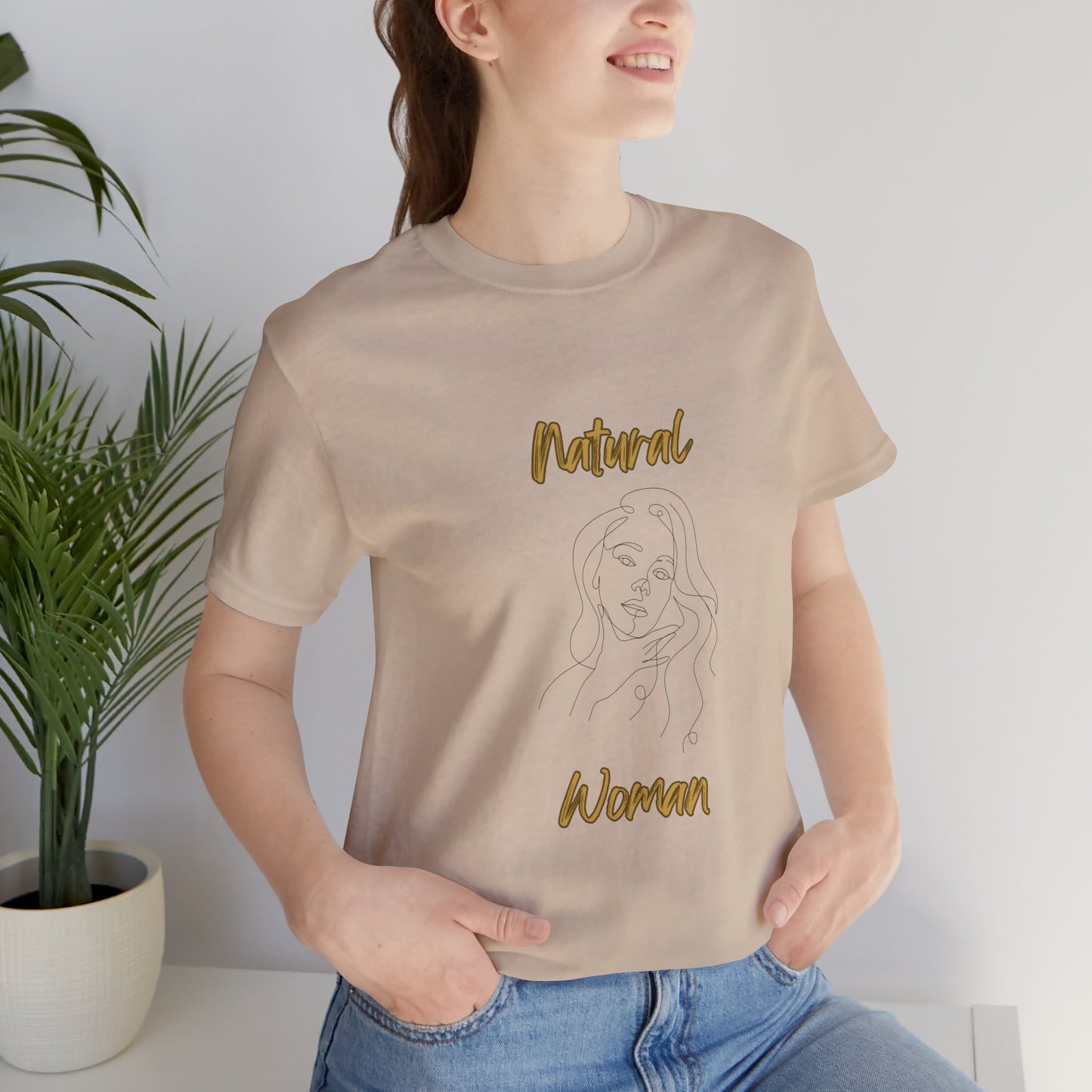Natural Woman Hola (BL) Short Sleeve T-Shirt