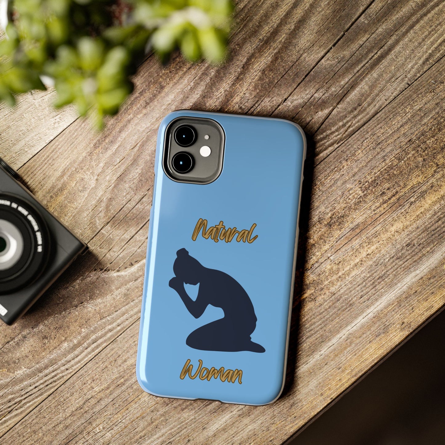 Natural Woman Pray (BL)Tough Phone Cases LIGHT BLUE