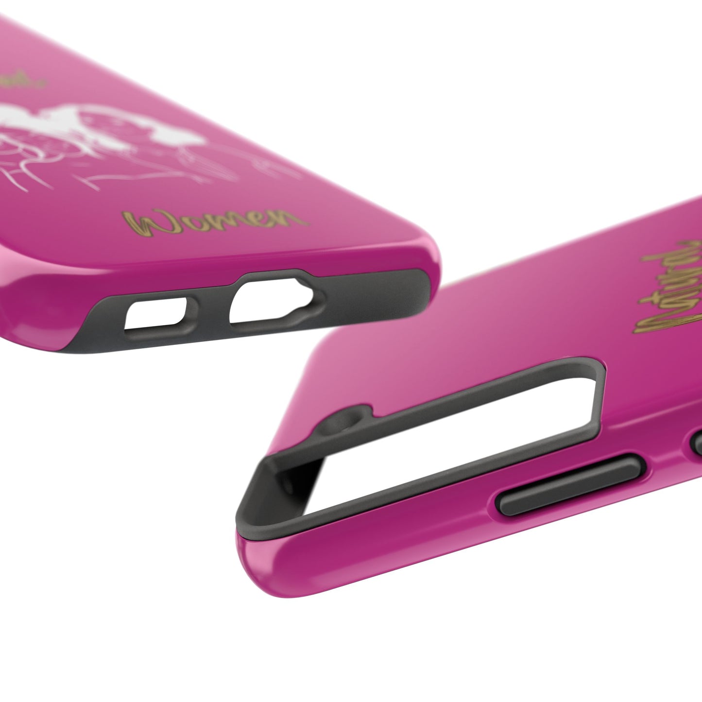 Natural Women Laughing Friends (WL)Tough Phone Cases PINK
