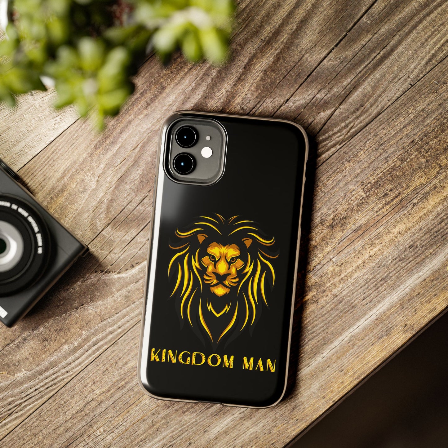 KIngdom Man (Gold Label) Tough Phone Cases BLACK