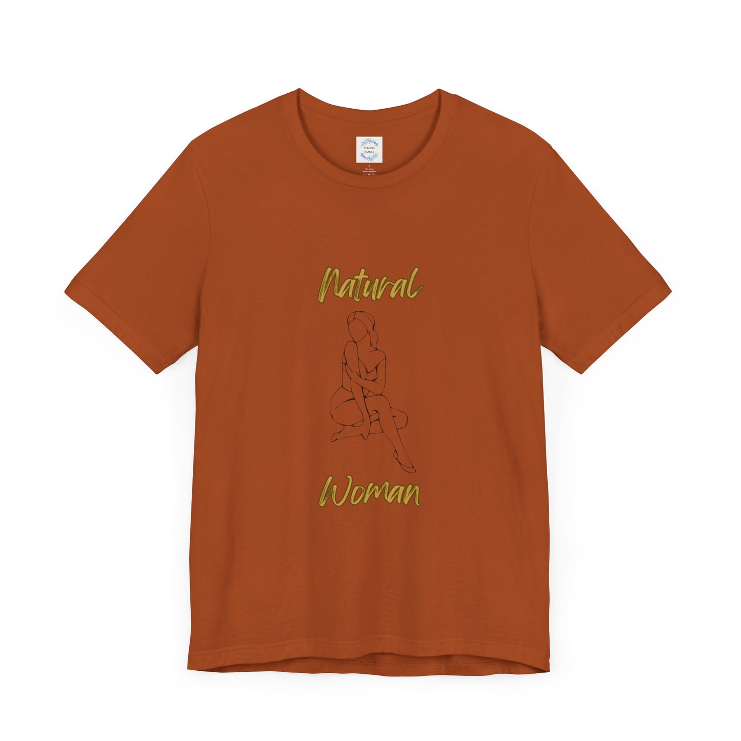 Natural Woman Shoulder Action (BL) Short Sleeve T-Shirt