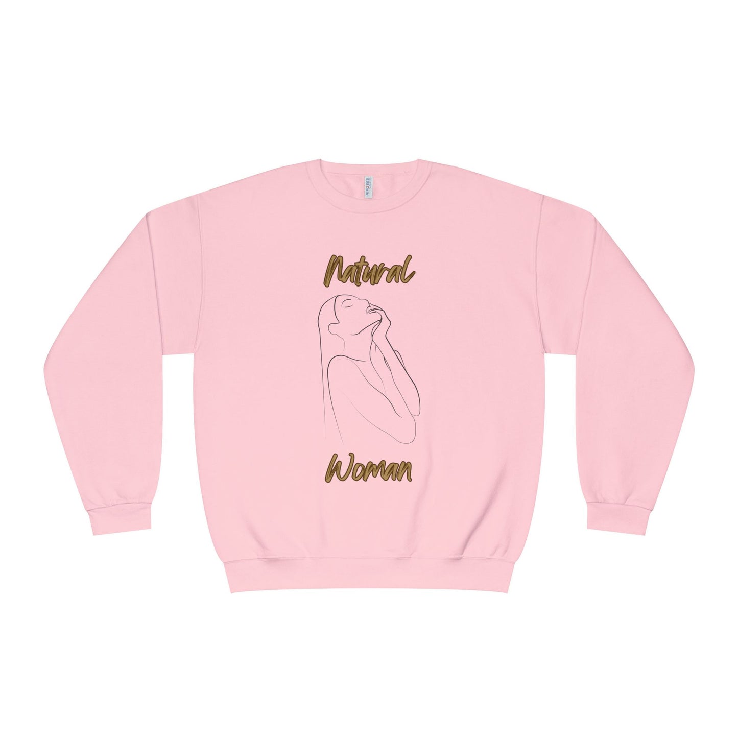 Natural Woman Thank You (BL) Crewneck Sweatshirt