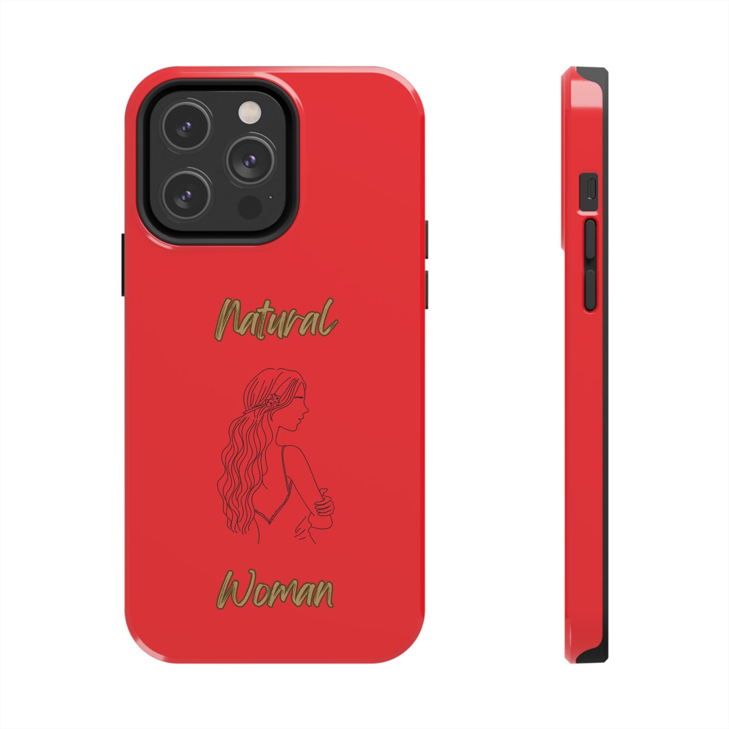 Natural Woman Young Woman (BL)Tough Phone Cases RED