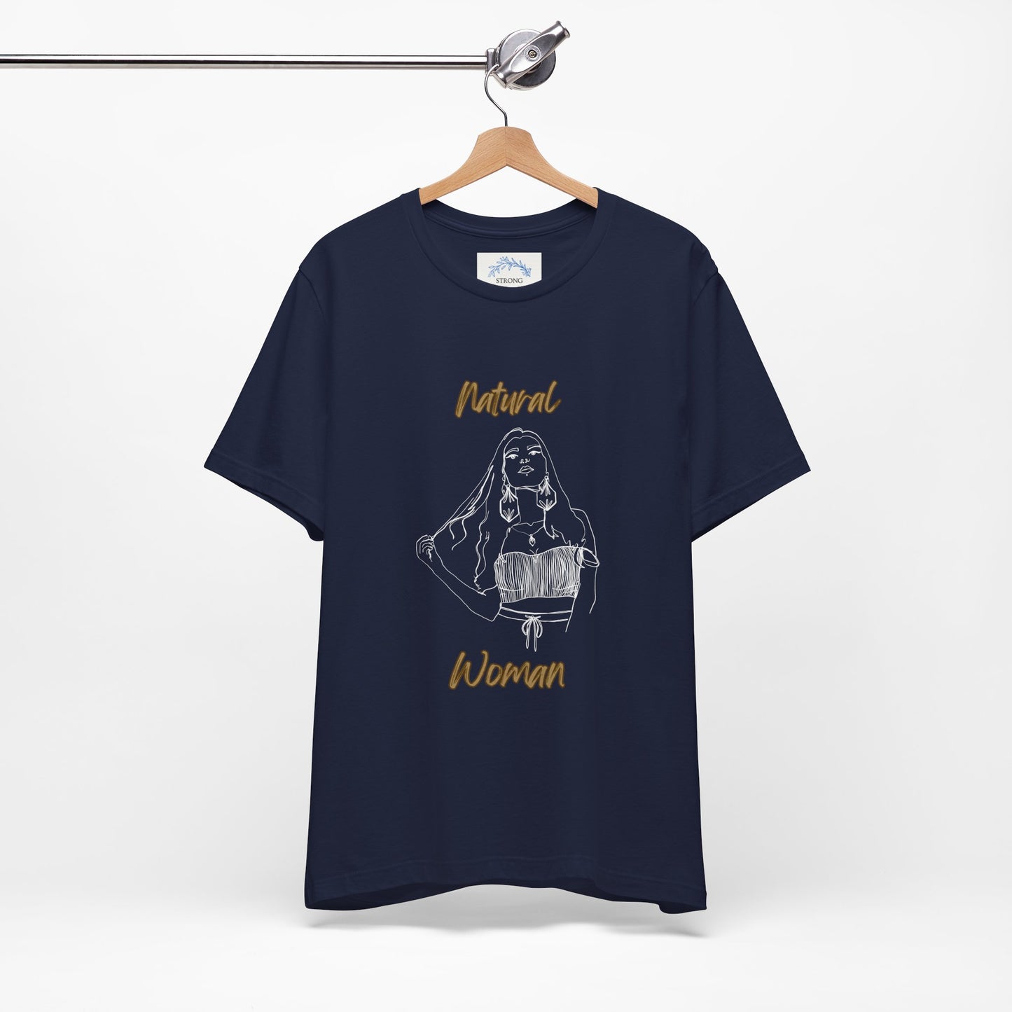 Natural Woman Thinking (WL) Short Sleeve T-Shirt