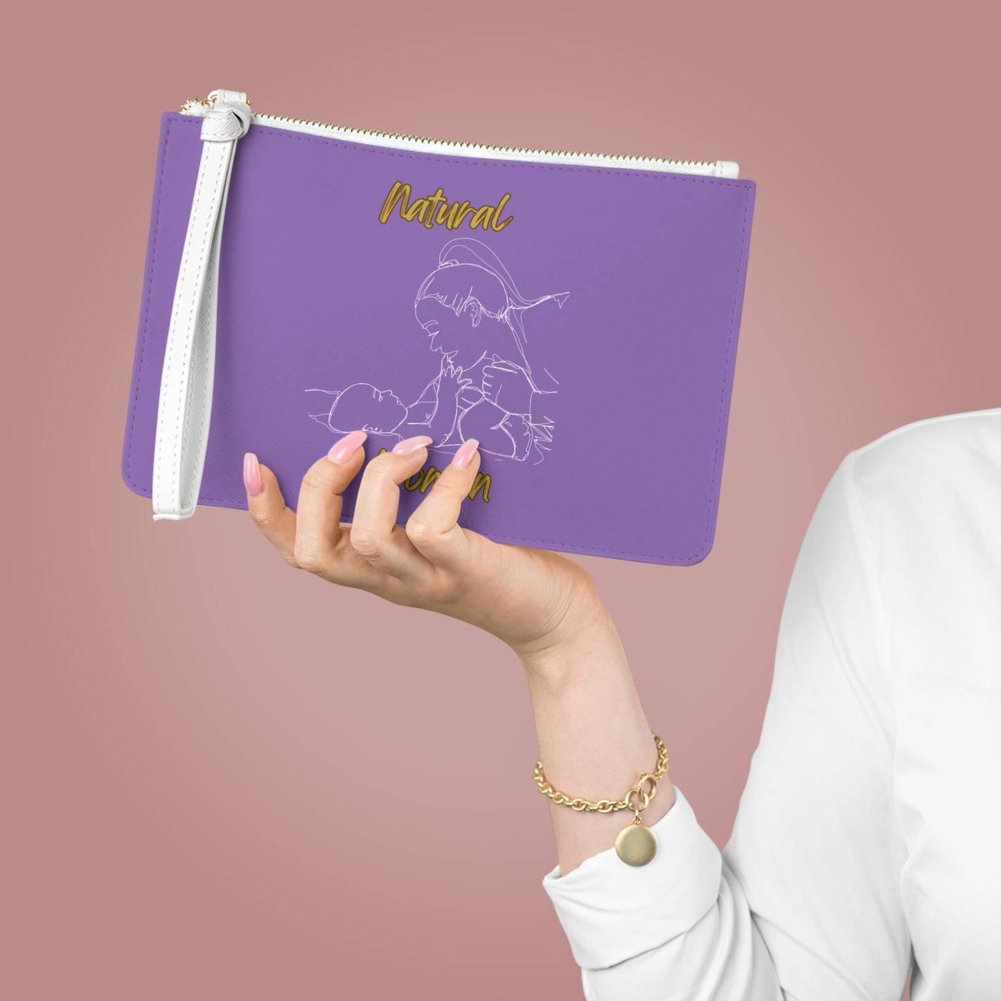 Natural Woman New Life (WL) Clutch Bag LIGHT PURPLE