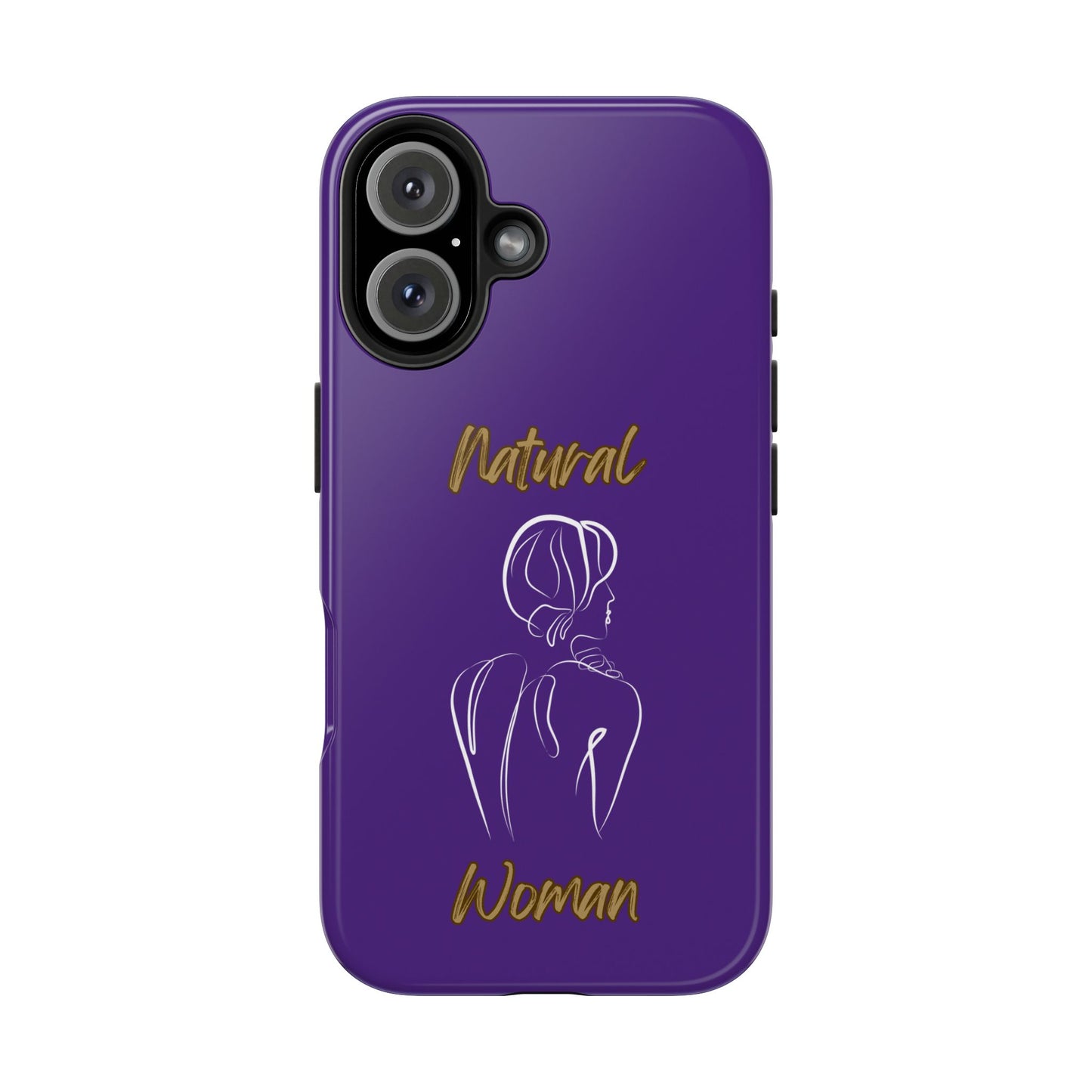 Natural Woman Back (WL)Tough Phone Cases PURPLE