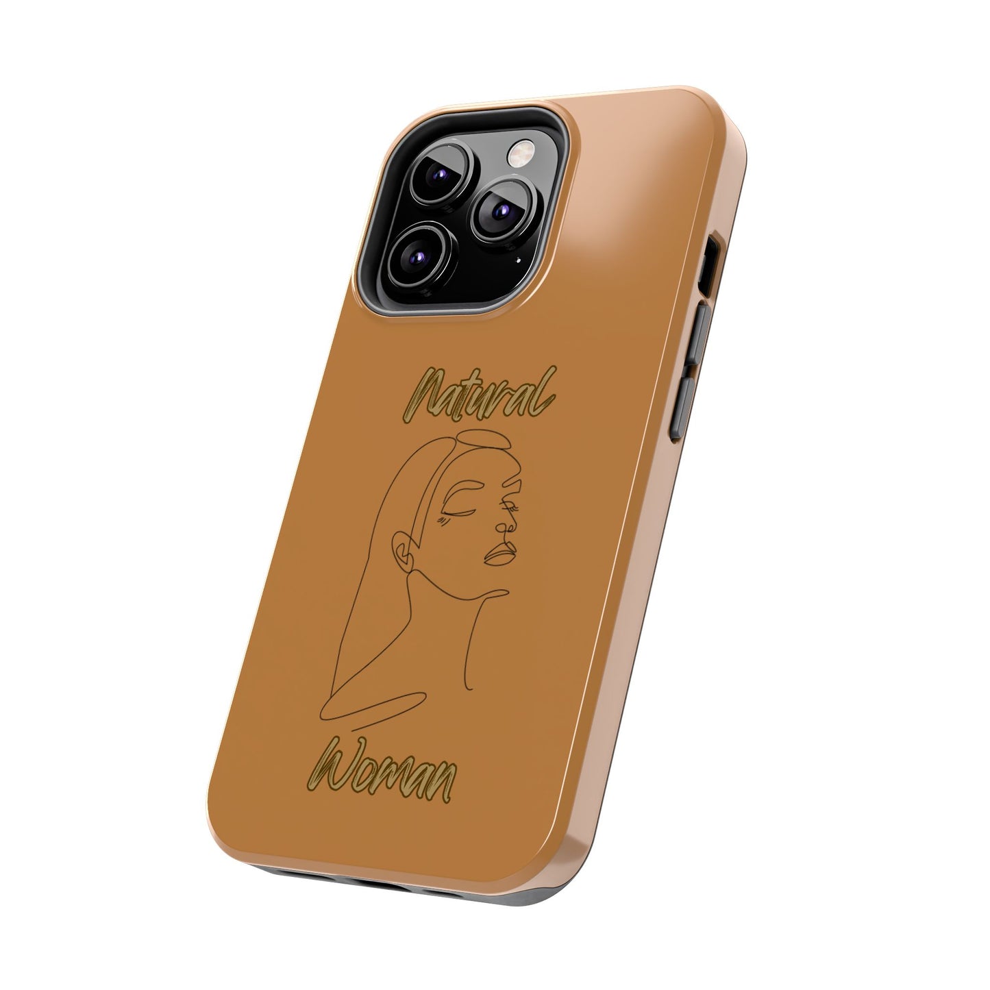 Natural Woman Calm (BL) Tough Phone Cases LIGHT BROWN