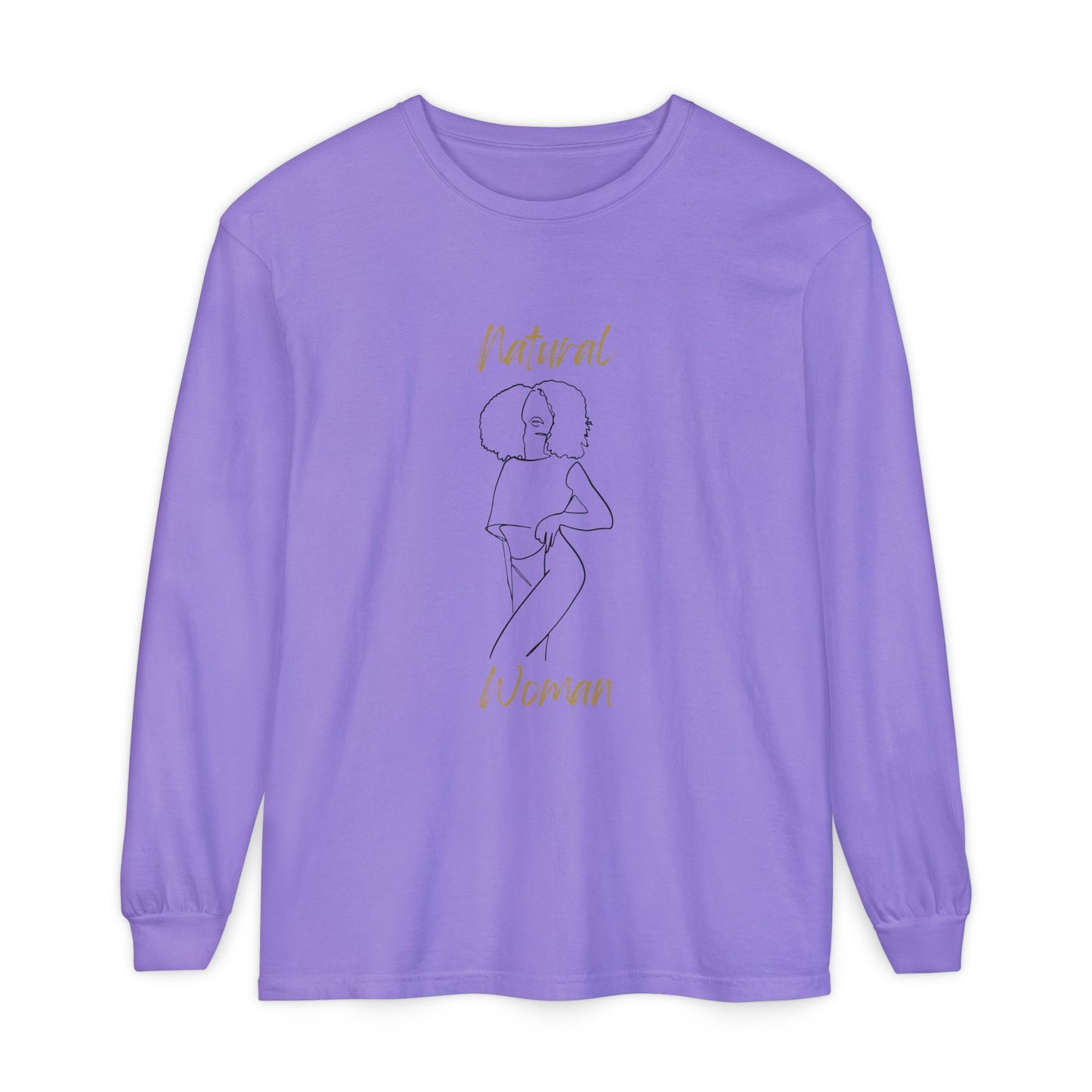 Natural Woman Pose (BL) Long Sleeve T-Shirt