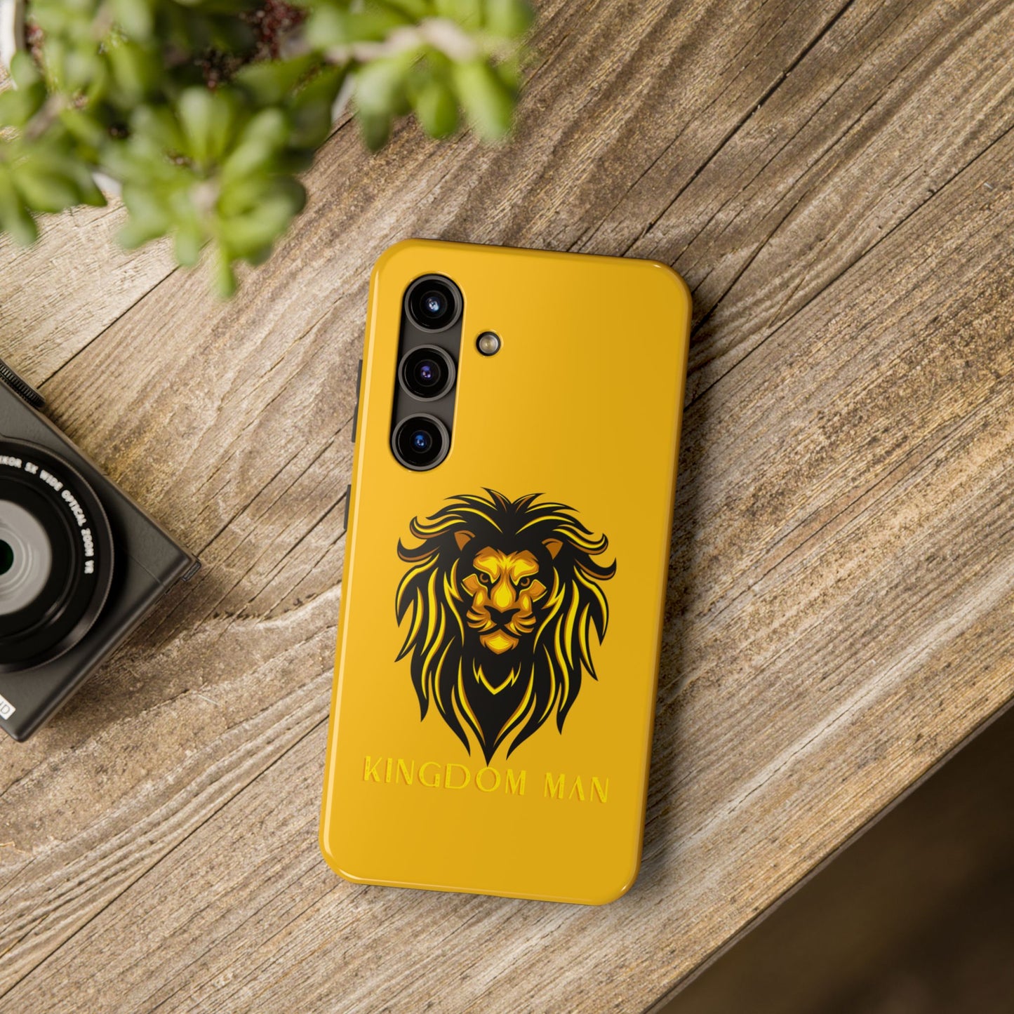 Kingdom Man (Gold Label) Tough Phone Case YELLOW