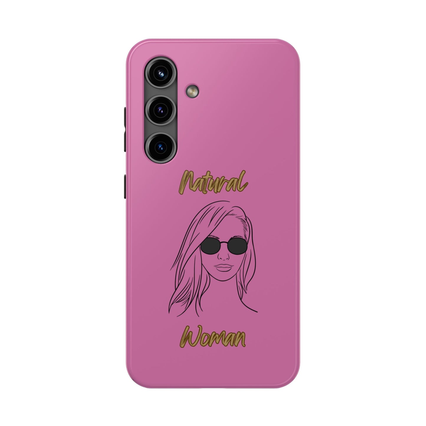 Natural Woman Shades (BL)Tough Phone Cases LIGHT PINK