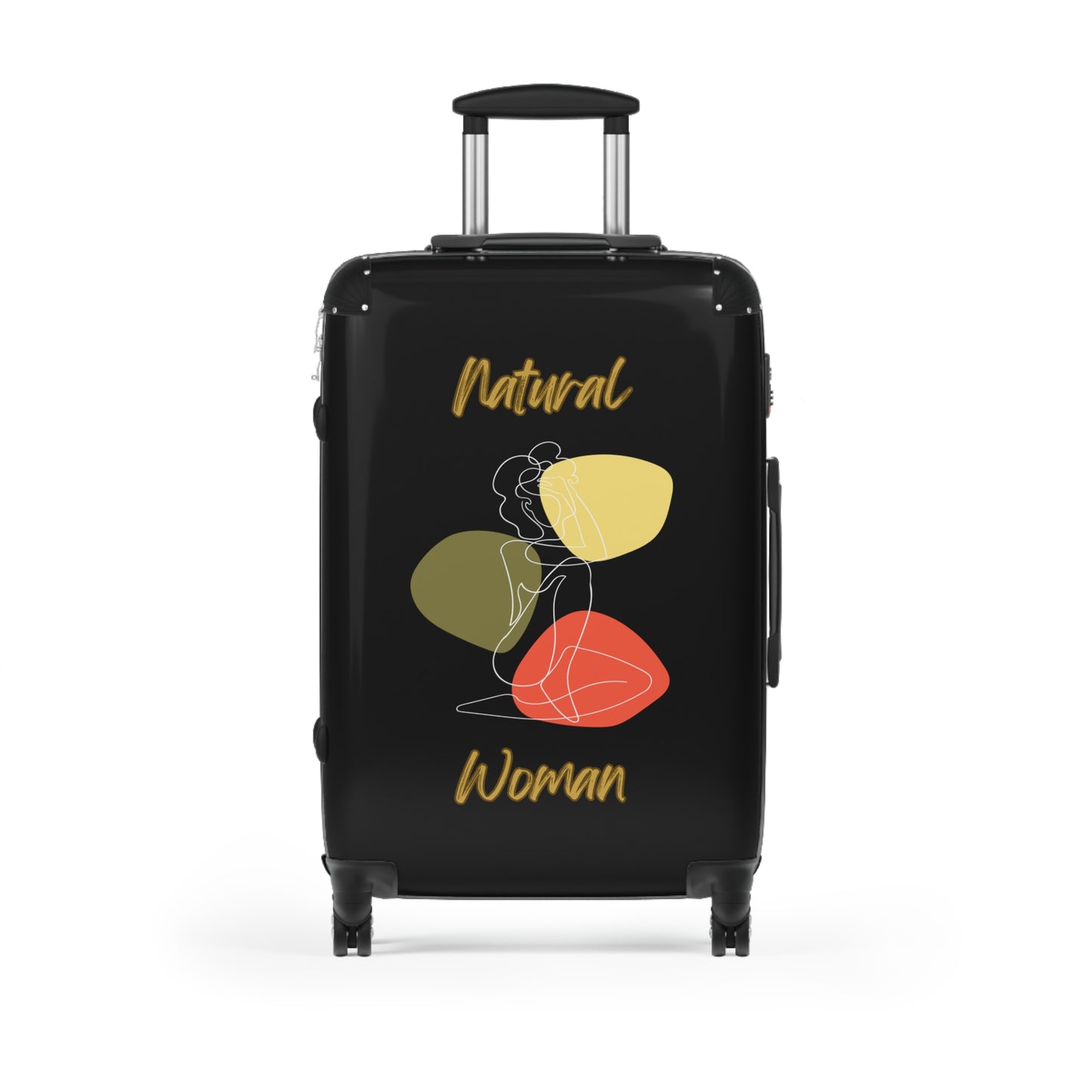 Natural Woman Colorful Pose (WL) Suitcase BLACK