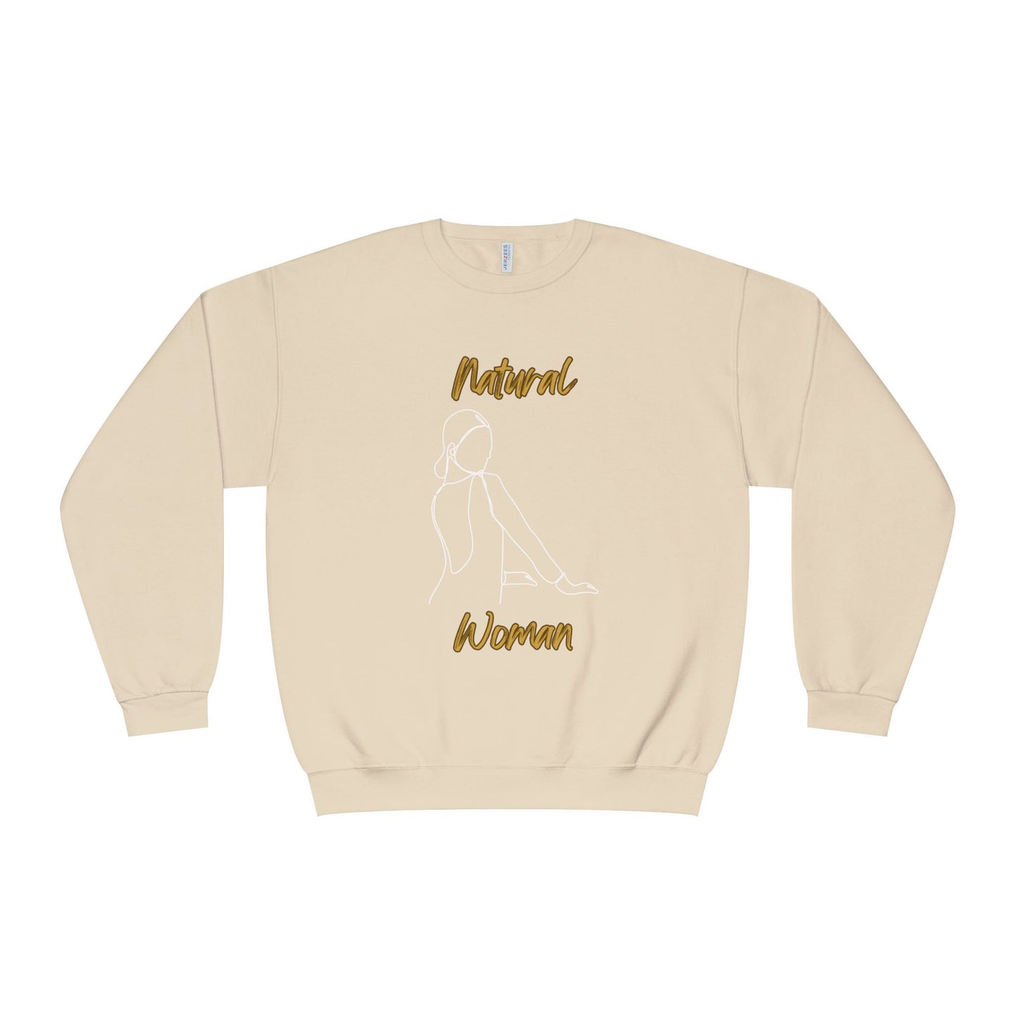Natural Woman Hands Ready (WL) Crewneck Sweatshirt